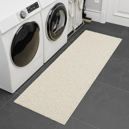 Ottomanson 2' x 6' Shaggy Runner Rug - Plush & Cozy Non-Slip Carpet for Bedroom, - Thumbnail 11