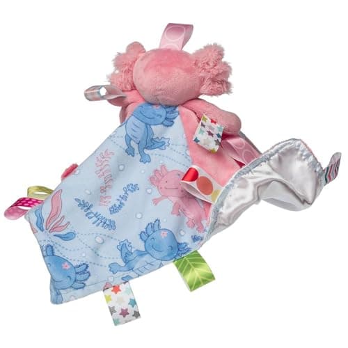 Taggies Stuffed Animal Lovey Security Blanket with Sensory Tags, 13 x 13-Inches, - Thumbnail 2