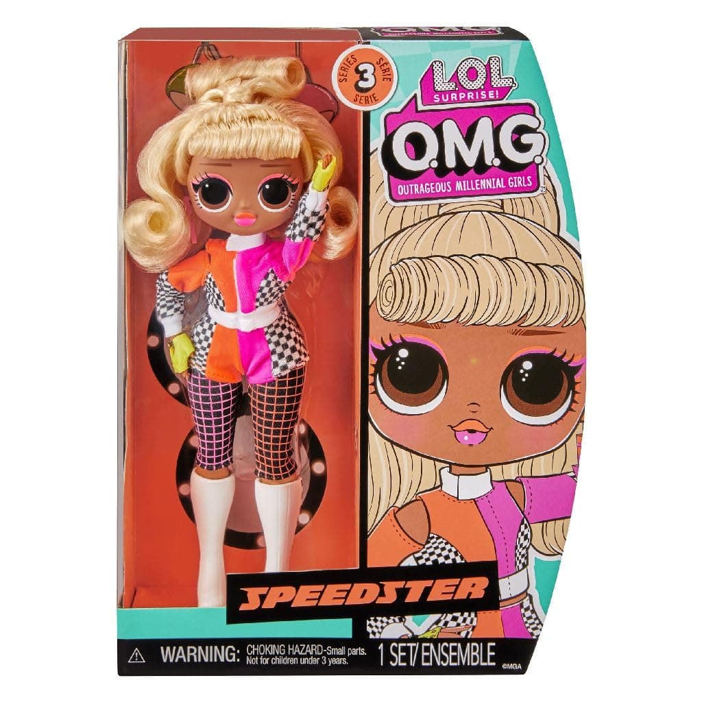 L.O.L. Surprise! O.M.G. Speedster Fashion Doll with Multiple Surprises and Fabul - Thumbnail 5