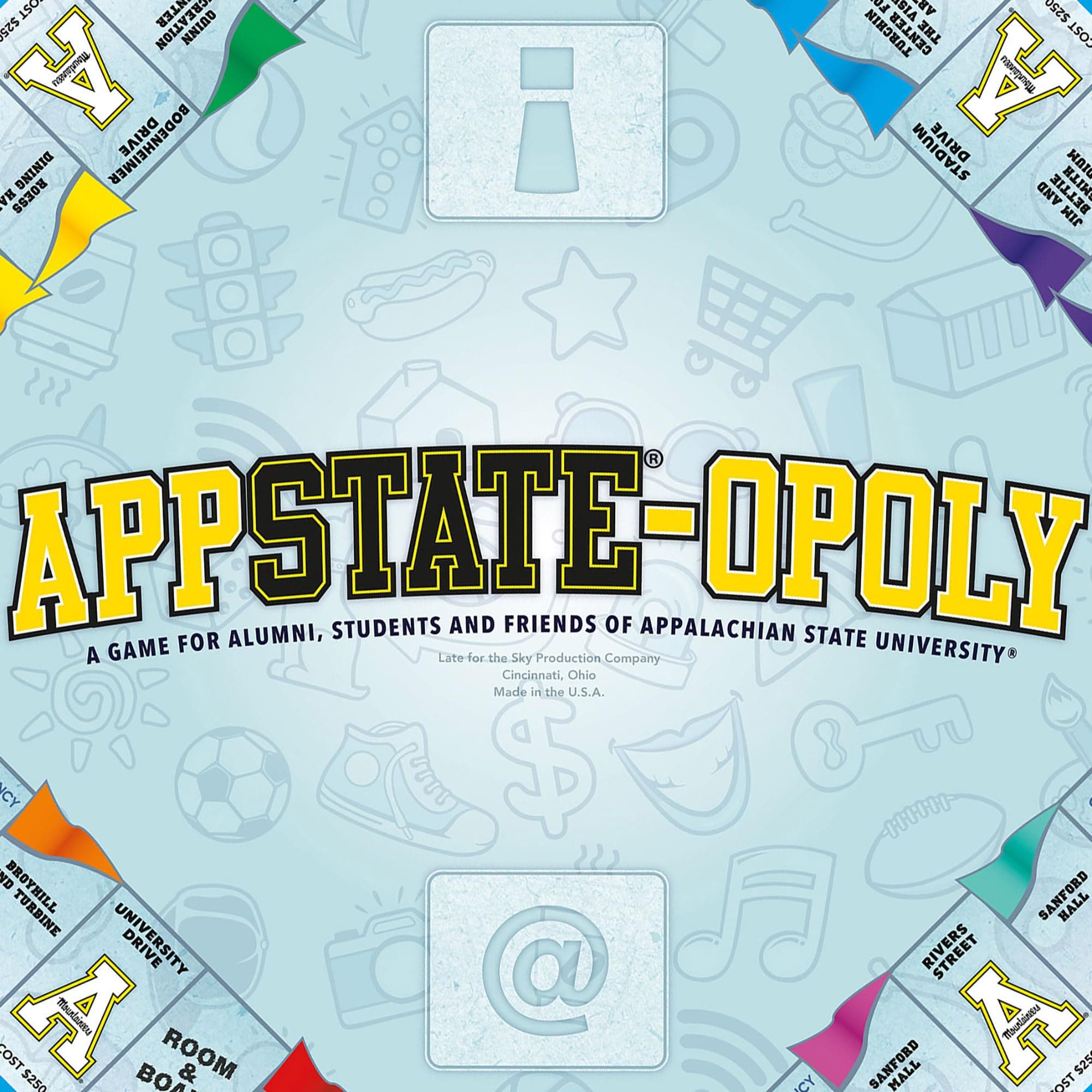 Late for The Sky App State-Opoly Board Game – Appalachian State University Campu - Thumbnail 5