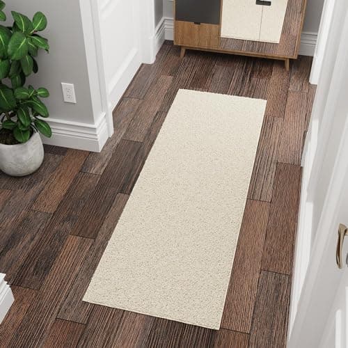 Ottomanson 2' x 6' Shaggy Runner Rug - Plush & Cozy Non-Slip Carpet for Bedroom, - Thumbnail 8