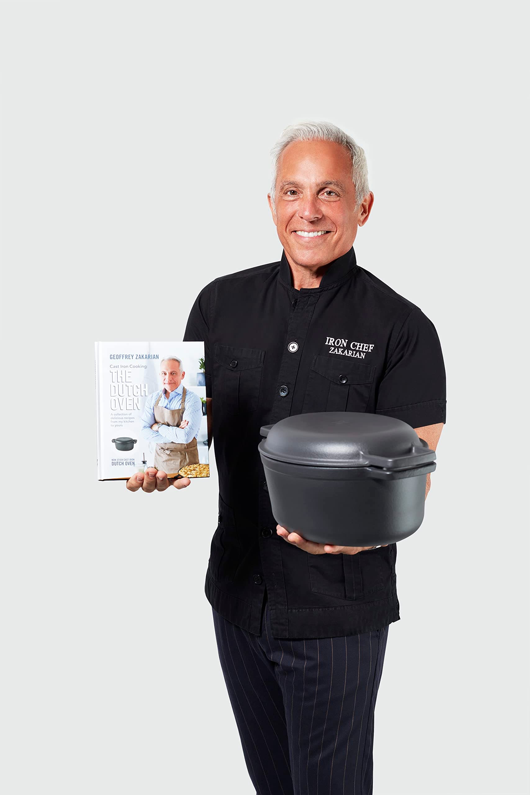 Dash Cast Iron Cooking: The Dutch Oven by Geoffrey Zakarian - Restaurant-Quality - Thumbnail 4