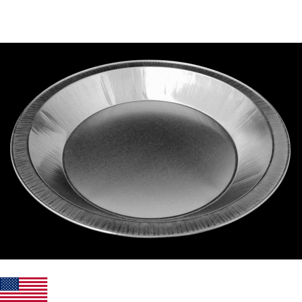 Handi-Foil Disposable Smooth-Wall Aluminum Pie Pans Plate Tin - 9" Aluminum Baki - Image 1