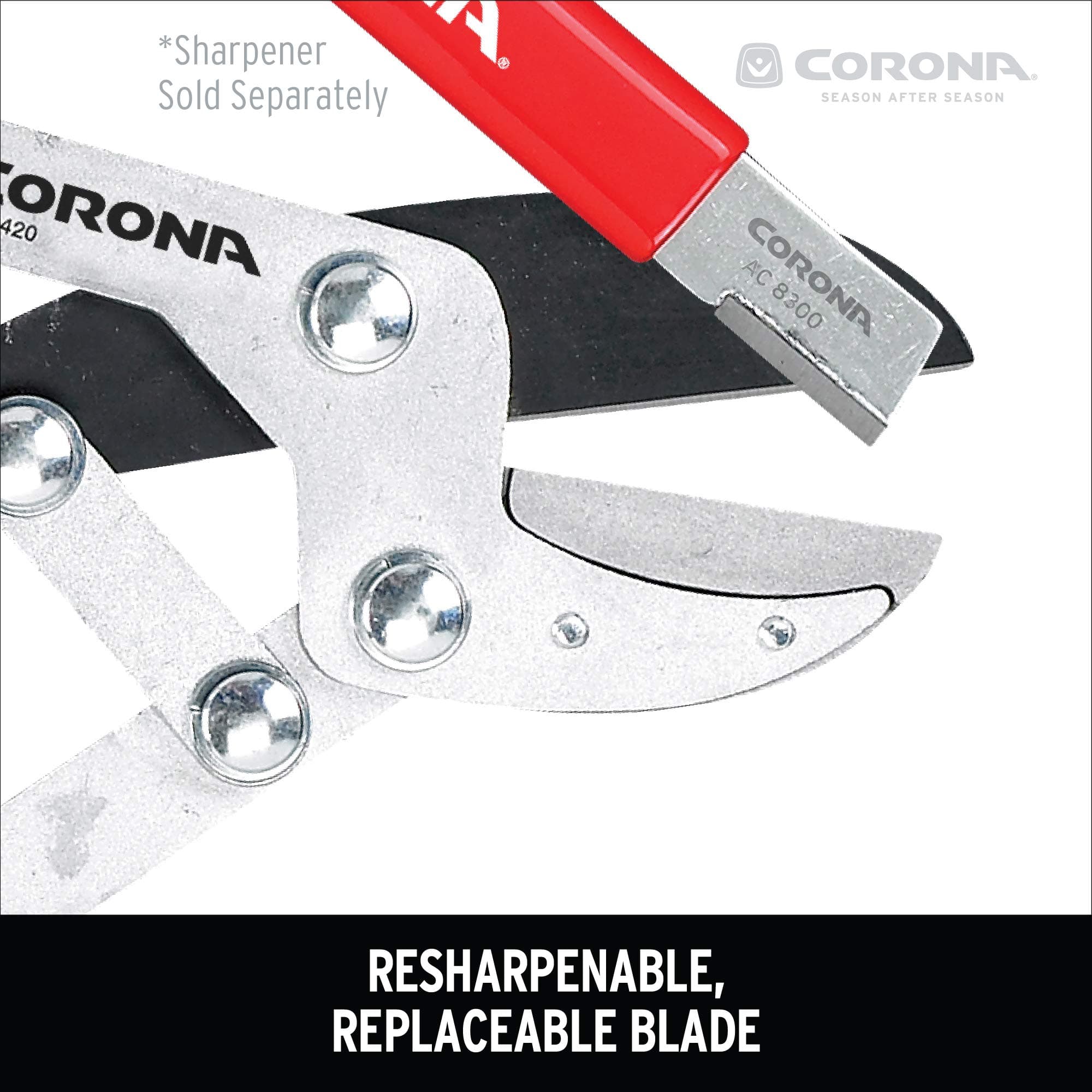 Corona Tools Compound Action Anvil Lopper – 32-Inch Heavy-Duty Branch Cutter for - Thumbnail 4