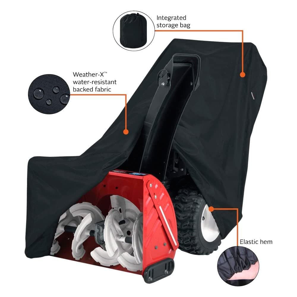 Classic Accessories Two-Stage Snow Thrower Cover with Tall Chute - Thumbnail 7