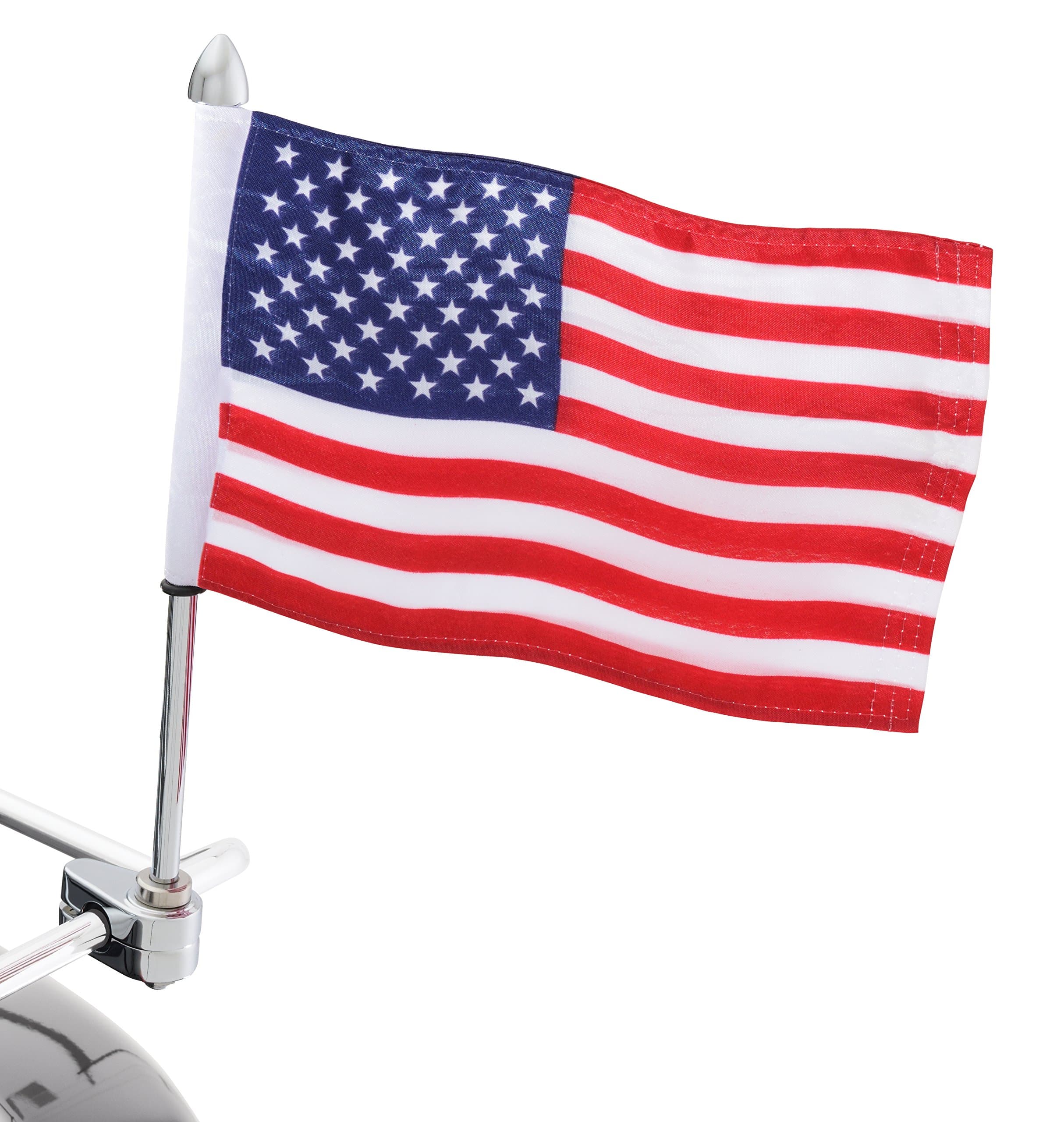 Show Chrome Accessories 4-248A Flag Pole (With 12" Acorn Finial) - Thumbnail 2