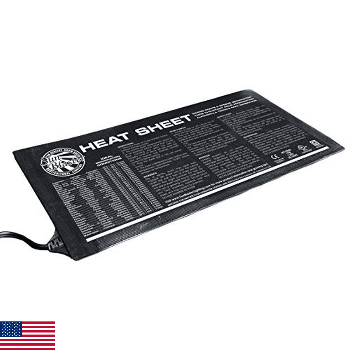 SunBlaster 1400517 Heat Sheet 17 Watt One Size, Black - Image 1