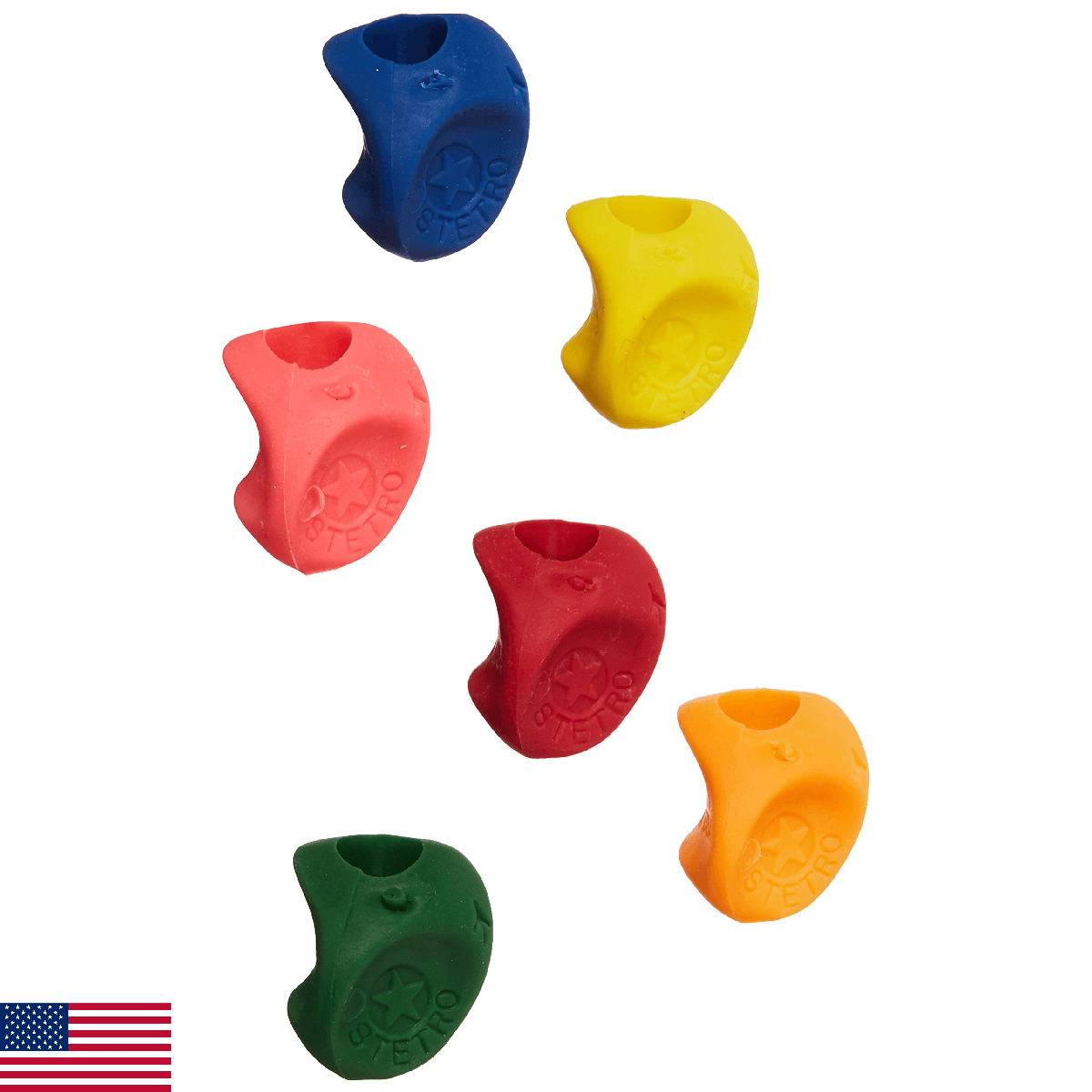 J.R. Moon Pencil Stetros Pencil Grips (Bag of 100) - Image 1
