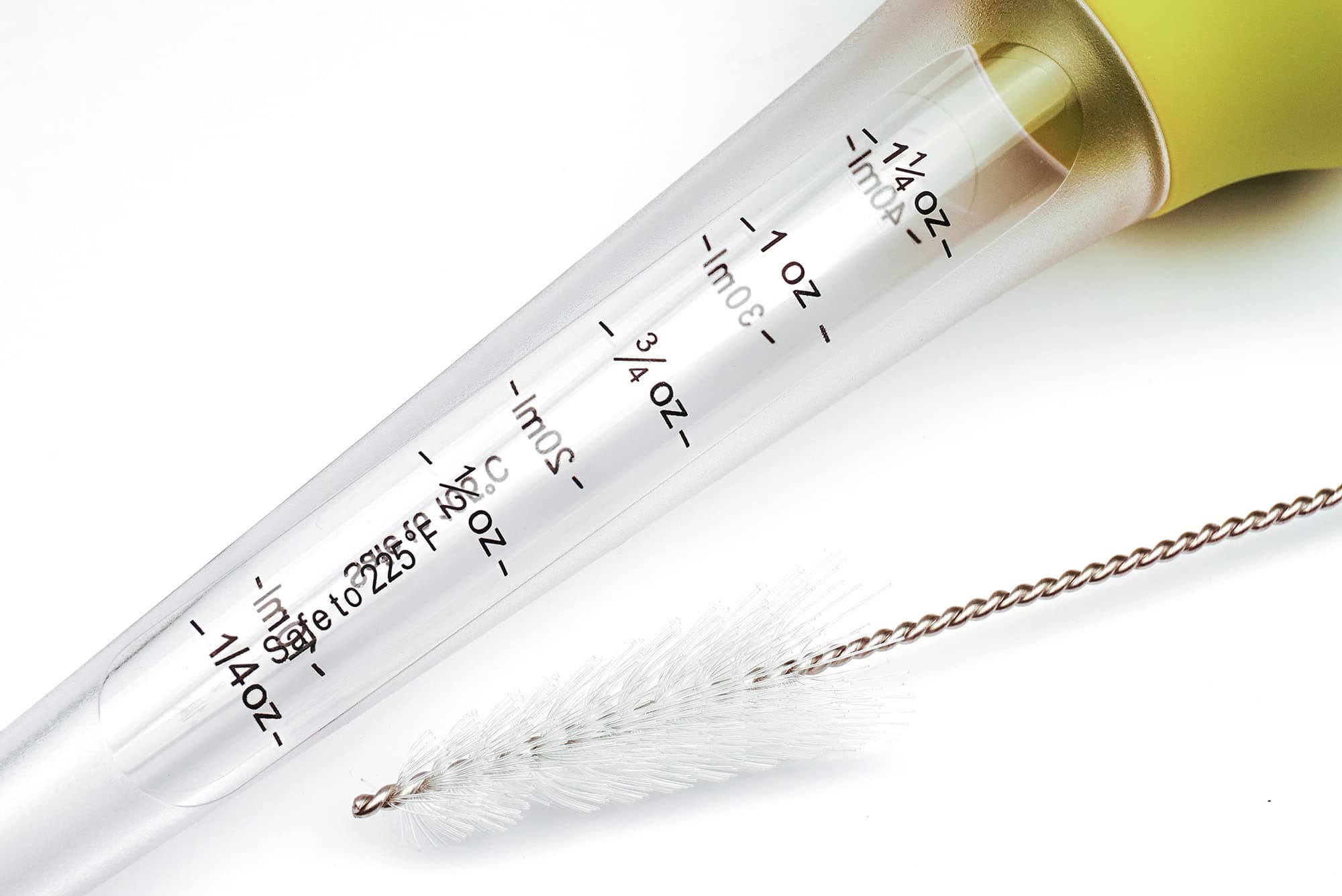 RSVP International Kitchen Collection, Measuring Bulb Baster, Heat Safe up to 22 - Thumbnail 2