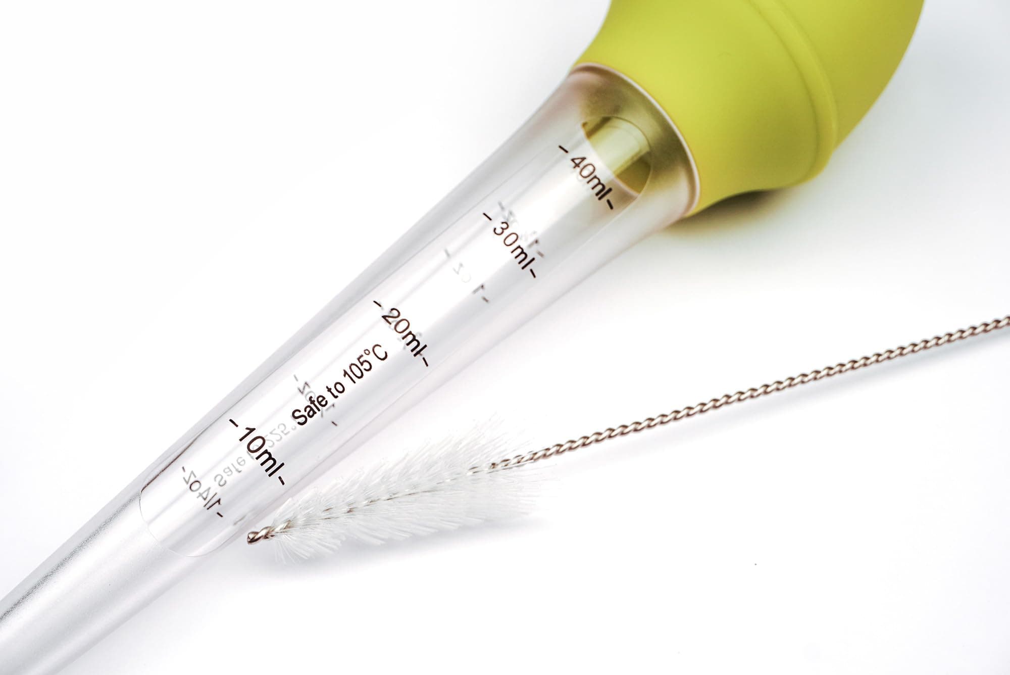 RSVP International Kitchen Collection, Measuring Bulb Baster, Heat Safe up to 22 - Thumbnail 3