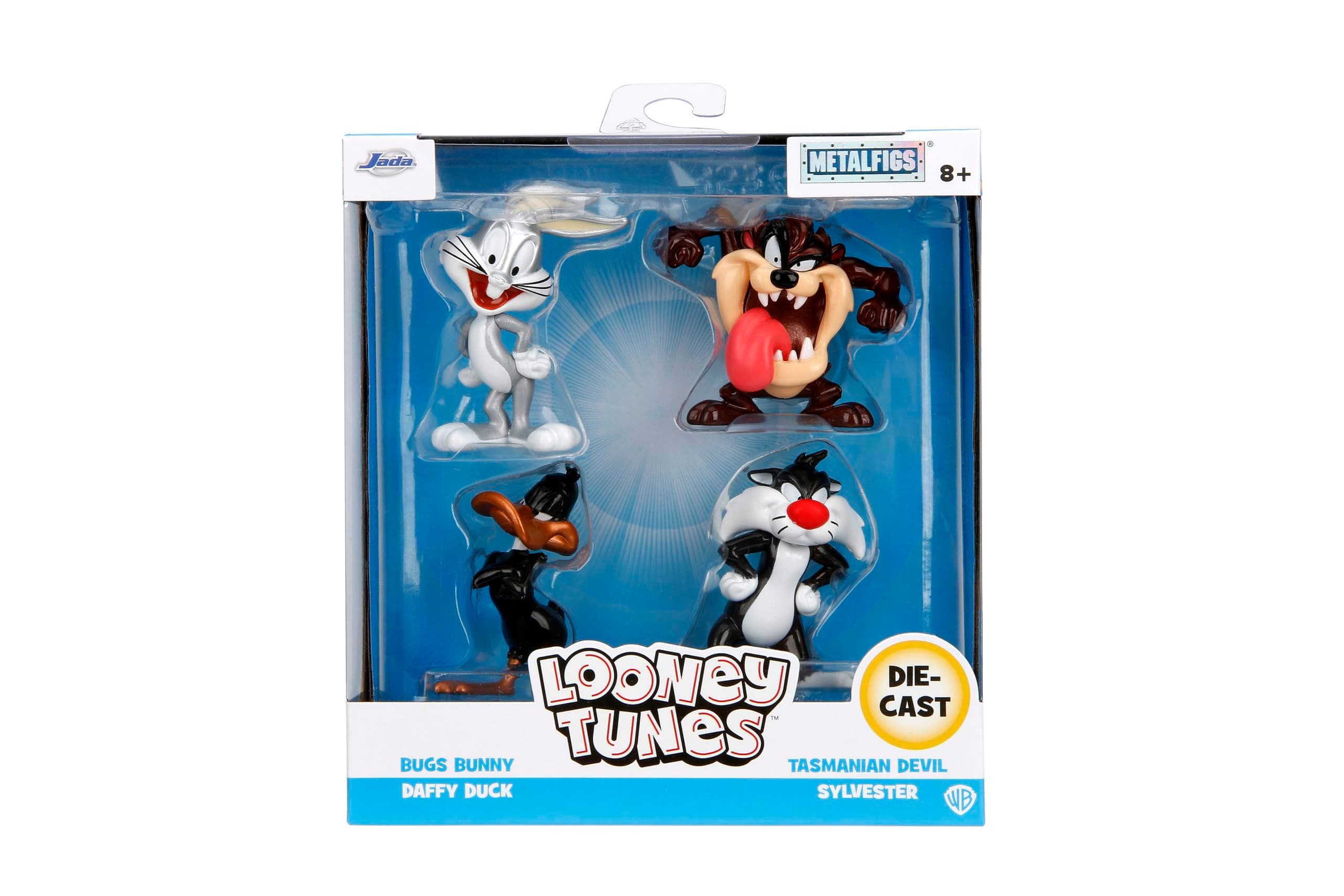 Jada Looney Tunes Metalfigs 4-Pack - Bugs Bunny, Tasmanian Devil, Daffy Duck, Sy - Thumbnail 5