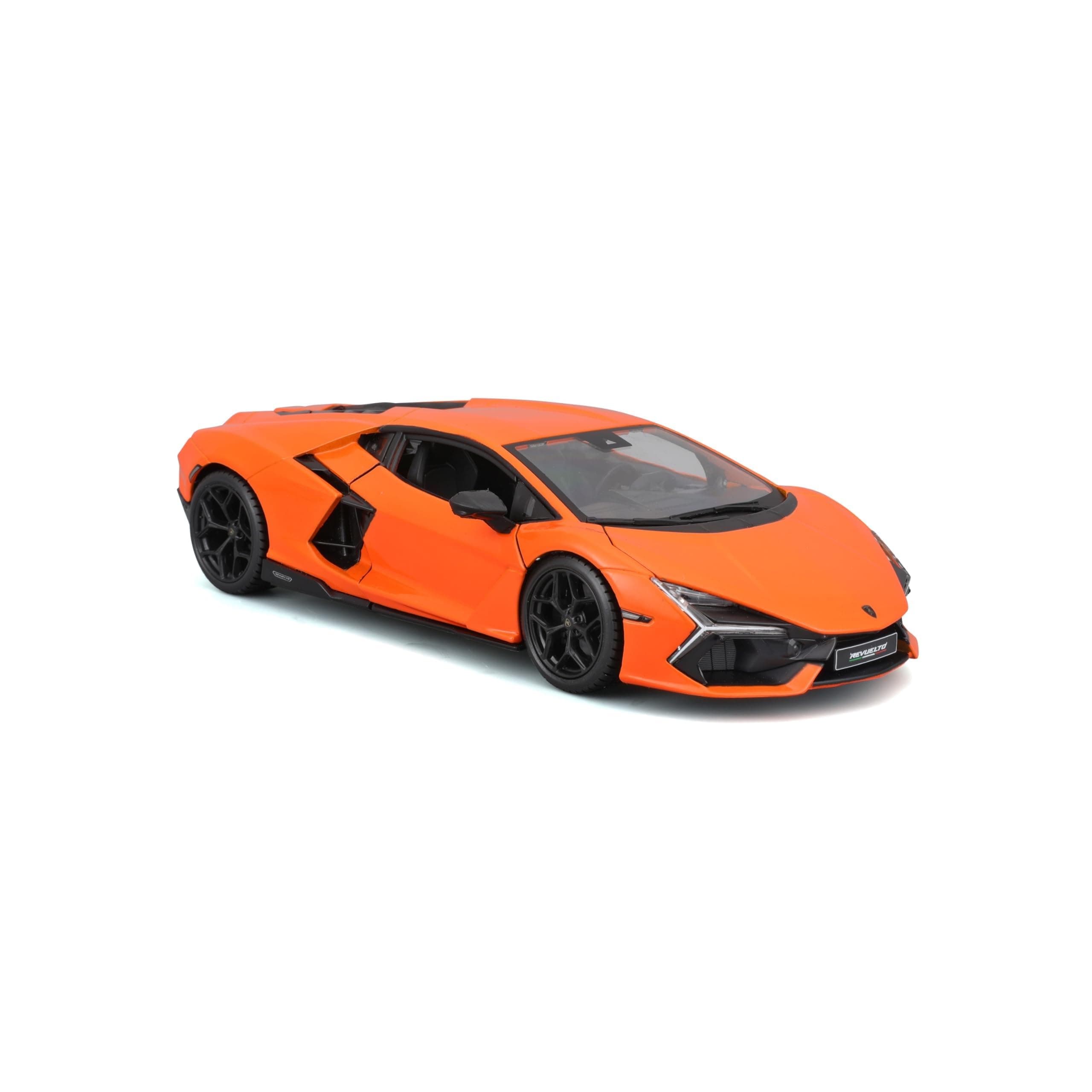Bburago 1/24 SE 2024 Lamborghini Revuelto (Orange) #18-21106 - Thumbnail 7