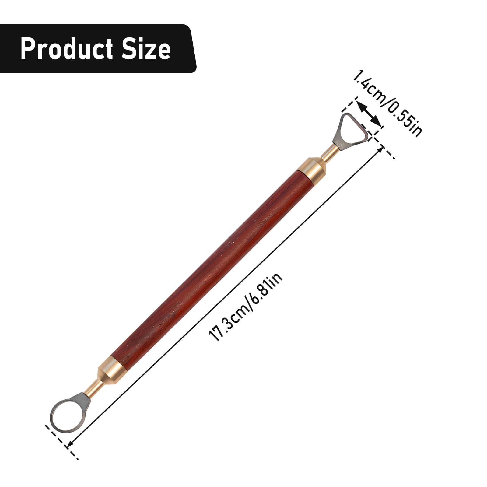 SYWAN Pottery Trimming Tool, Clay Sculpting Tools Tungsten Steel Cutter Head Afr - Thumbnail 2