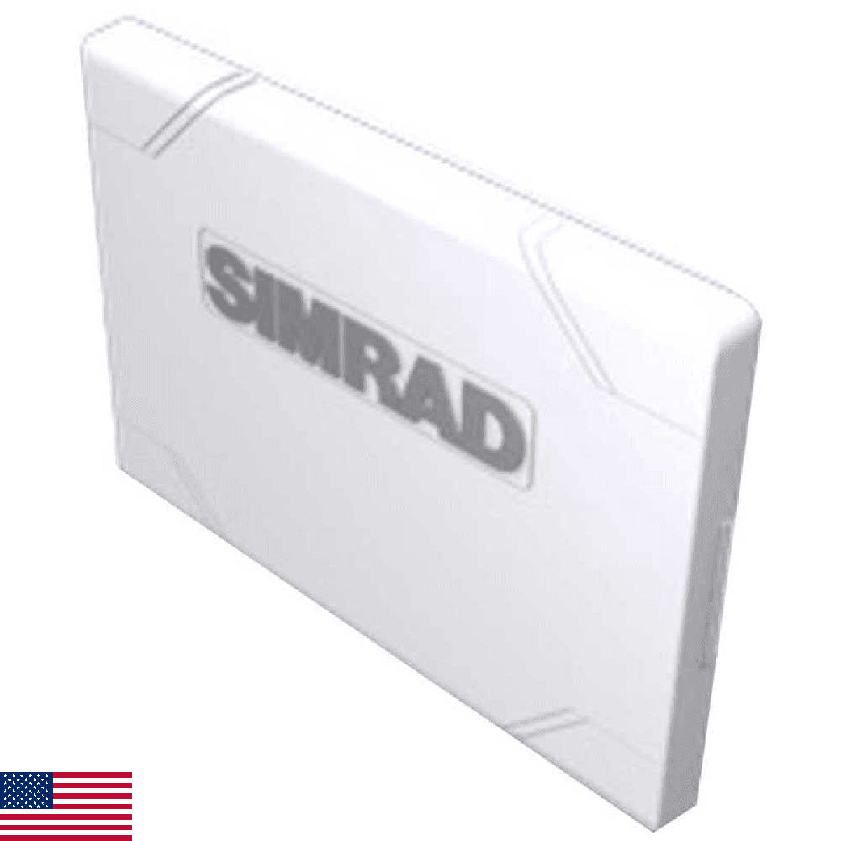 Simrad 000-14227-001 Sun Cover for GO 7 XSR Bracket or Panel Mount, White - Image 1