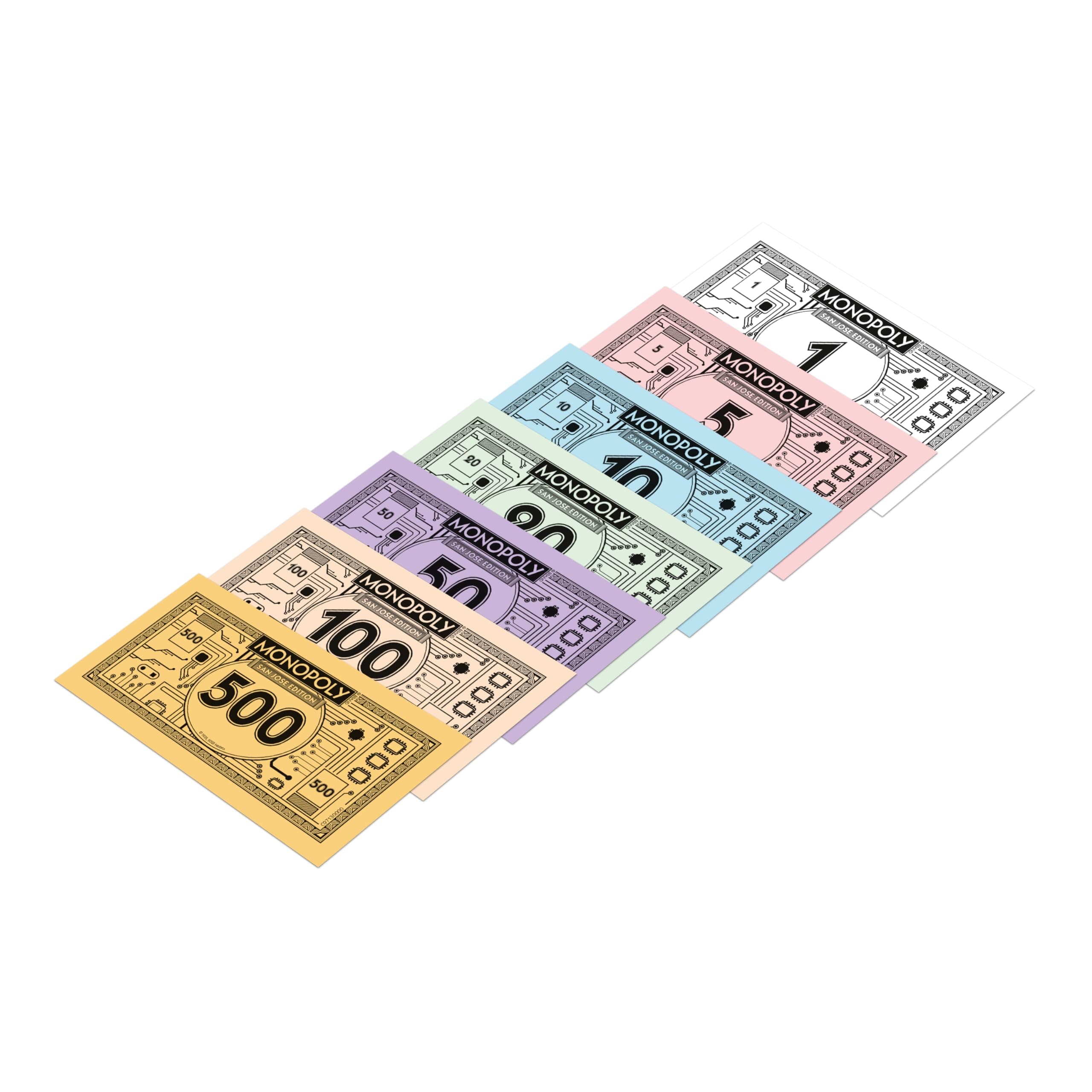 Monopoly Board Game San Jose Edition: 2-6 Players Family Board Games for Kids an - Thumbnail 4