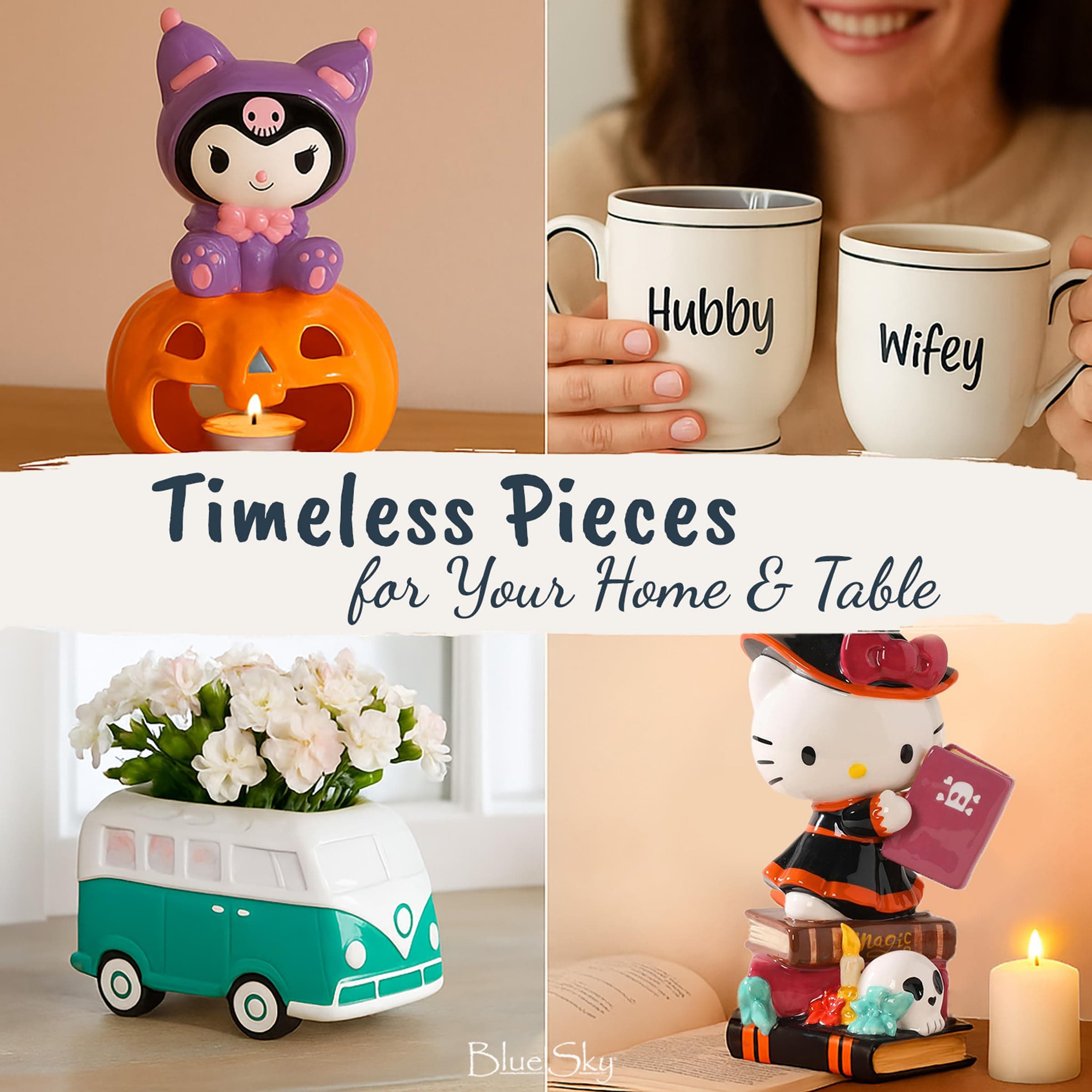 Blue Sky Ceramic Hanging Bobby Garden 5" Flower Pot, Multi Color - Thumbnail 5