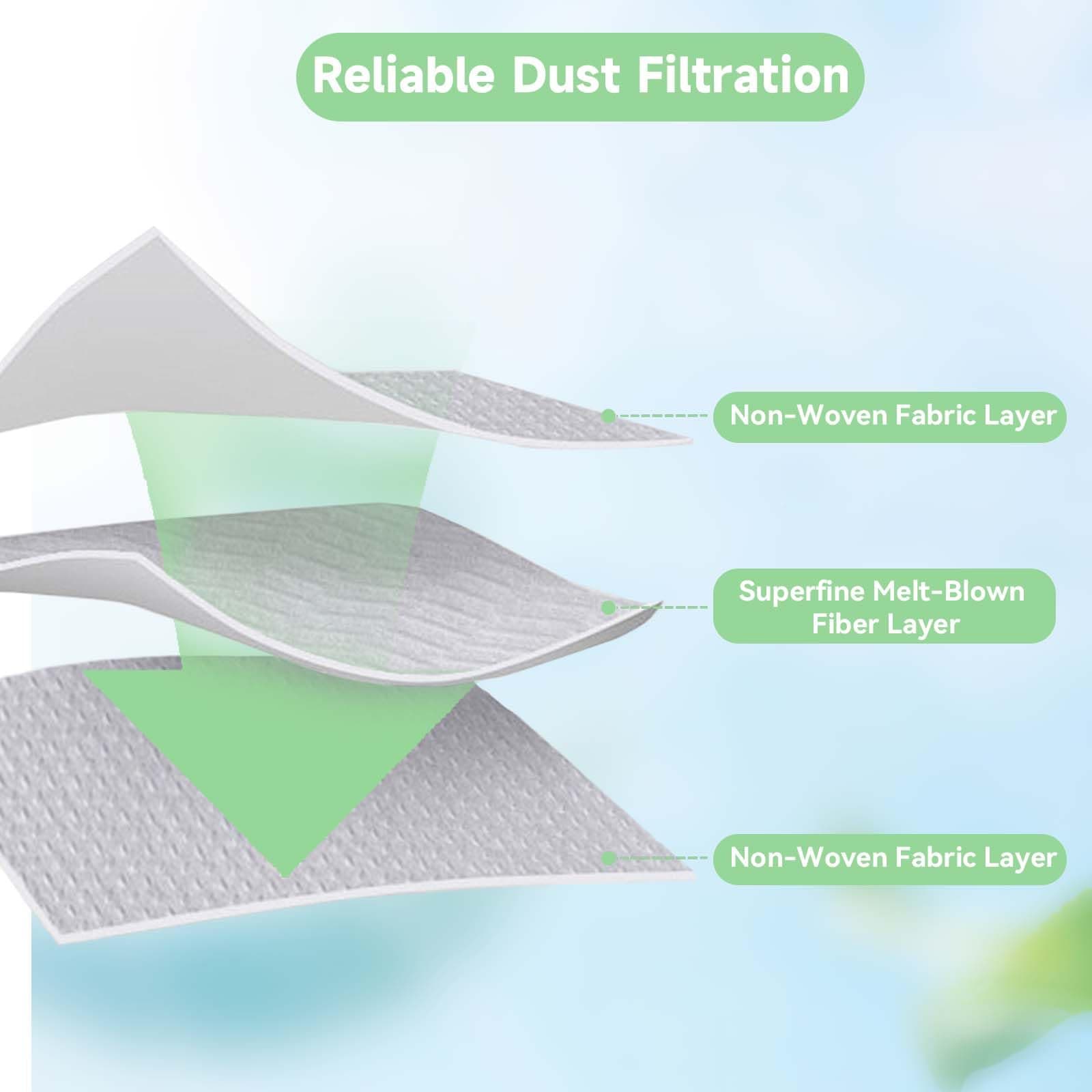 WAIKAS 20 Pack Vacuum Bags for Roborock Q7 M5+, Q10 S5+, Q10 X5+, Q8 Max+, Q7 Ma - Thumbnail 4