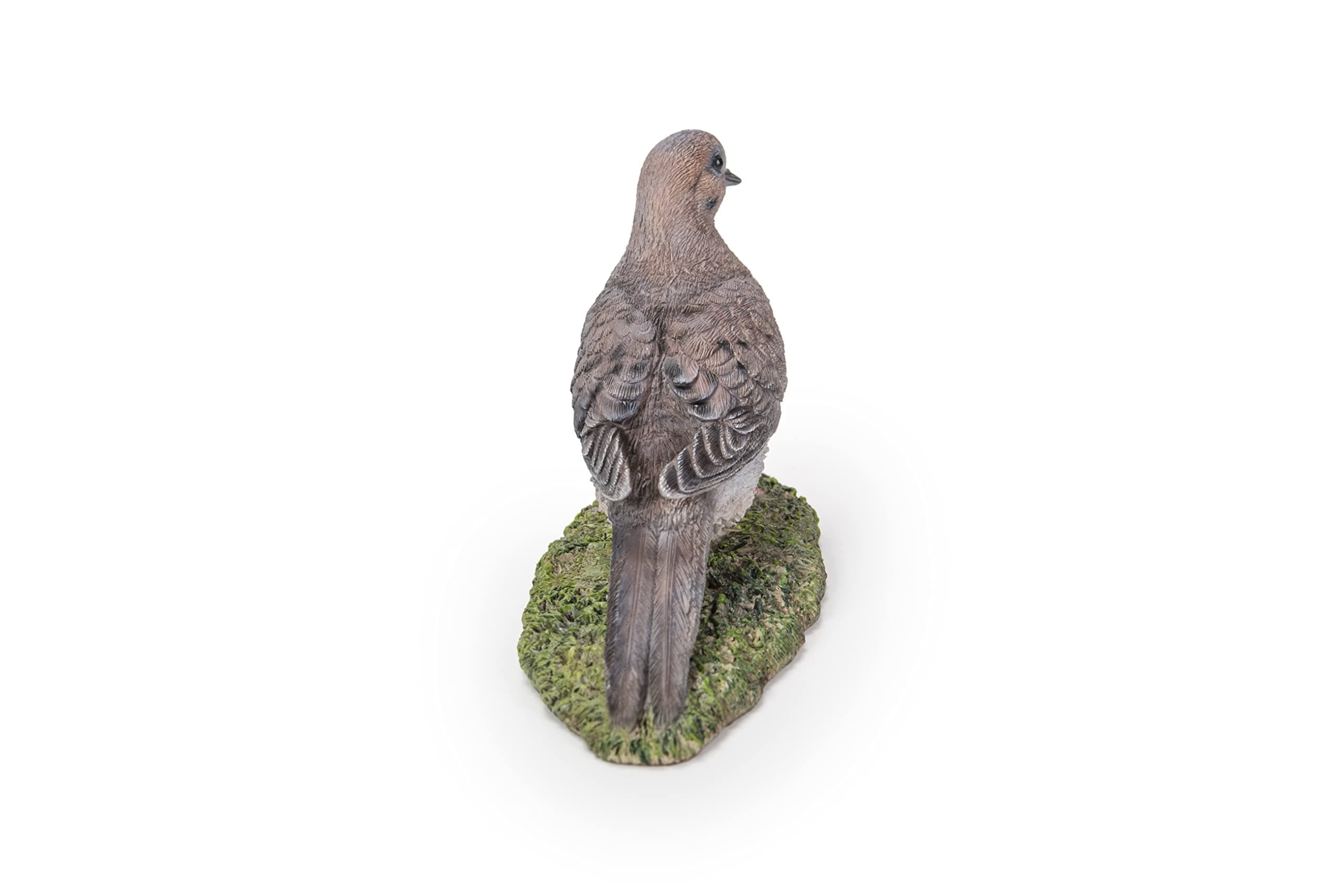 Hi-Line Gift Various Bird on Stump Statues (Mourning Dove), Multi Colors - Thumbnail 3