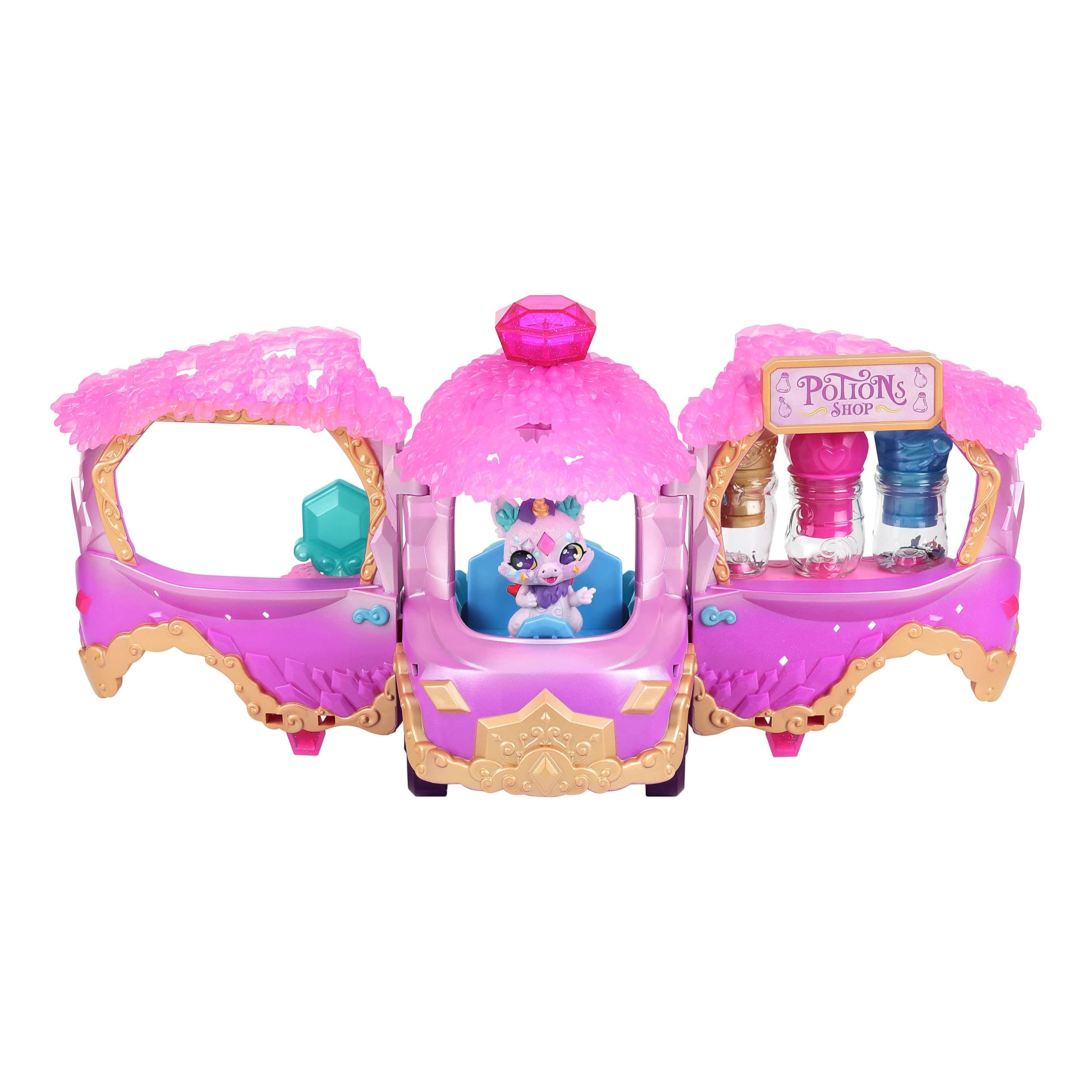 Magic Mixies Magic Potions Truck Playset. Transforms Into A Potion Shop. Create - Thumbnail 6