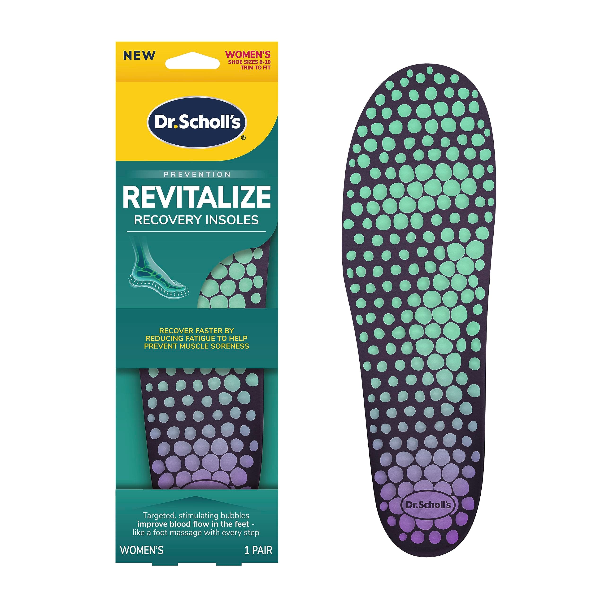 Dr. Scholl's Revitalize Recovery & Walk Longer Insoles, Women's Shoe Size 6-10, - Thumbnail 2