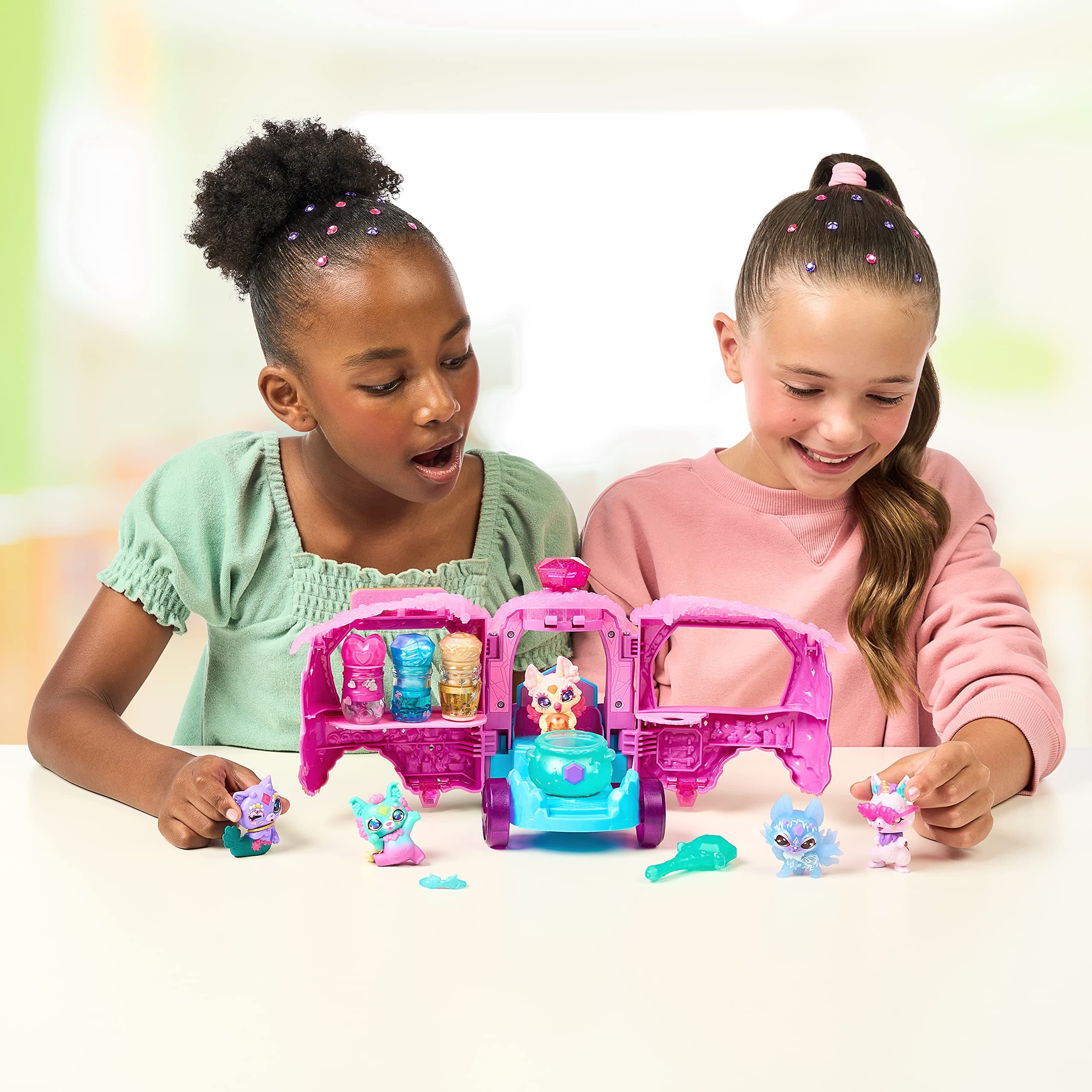 Magic Mixies Magic Potions Truck Playset. Transforms Into A Potion Shop. Create - Thumbnail 4