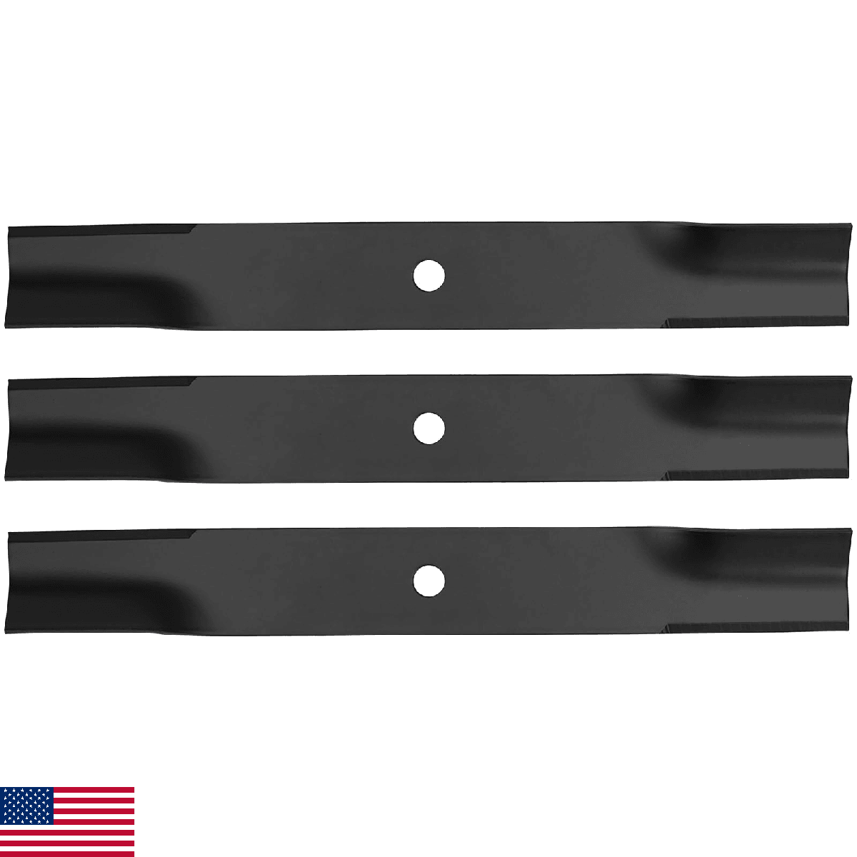 SCITOO 3 Pack Lawn Mower Blade, 50 inches Blades Compatible for Rotary 12273 for - Image 1