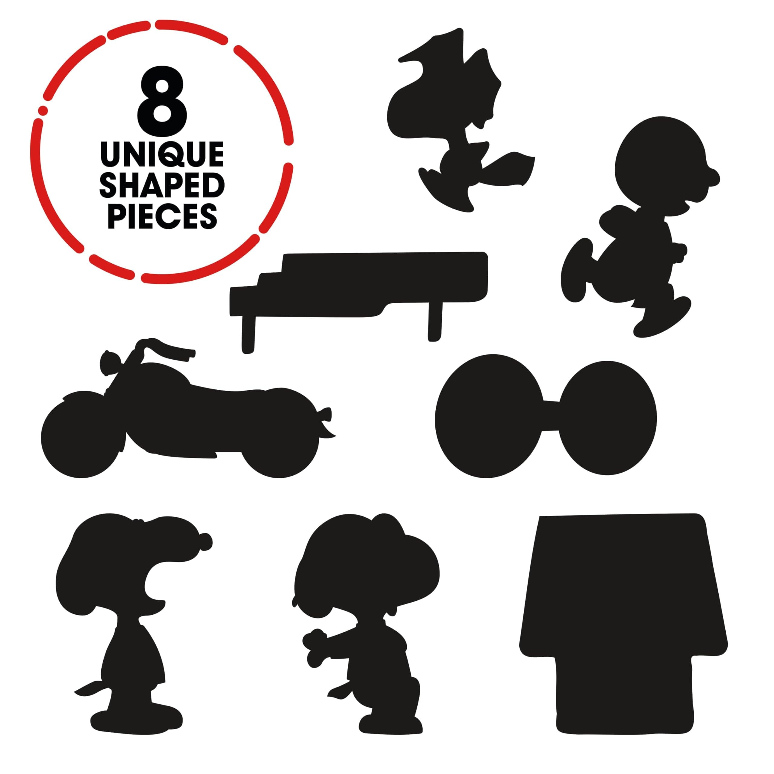 Aquarius - Peanuts Joe Cool Shaped 1000 Piece Jigsaw Puzzles - Thumbnail 3