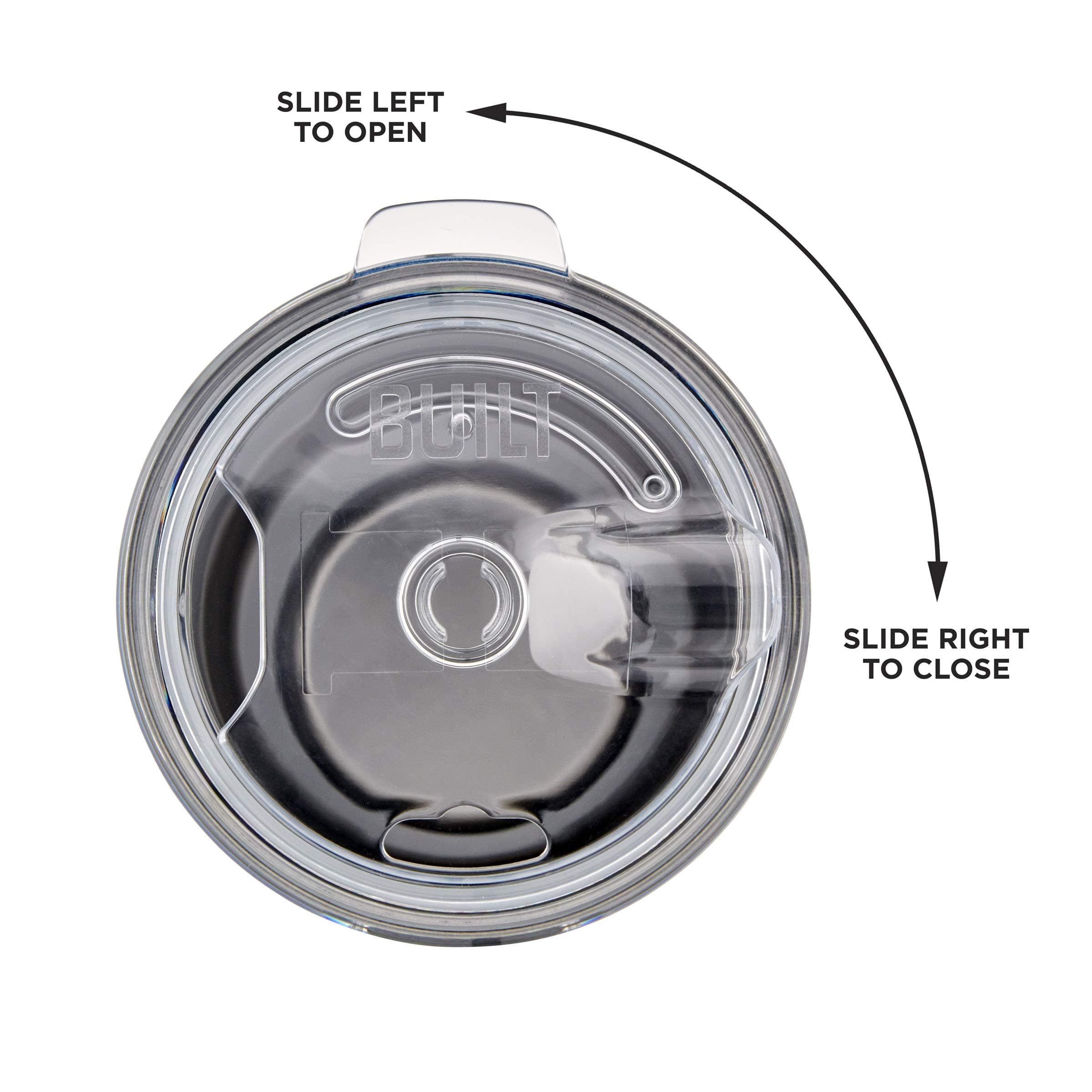 Built Double Walled Stainless Steel Tumbler Set with Replacement Lid 30oz 2 Reus - Thumbnail 2