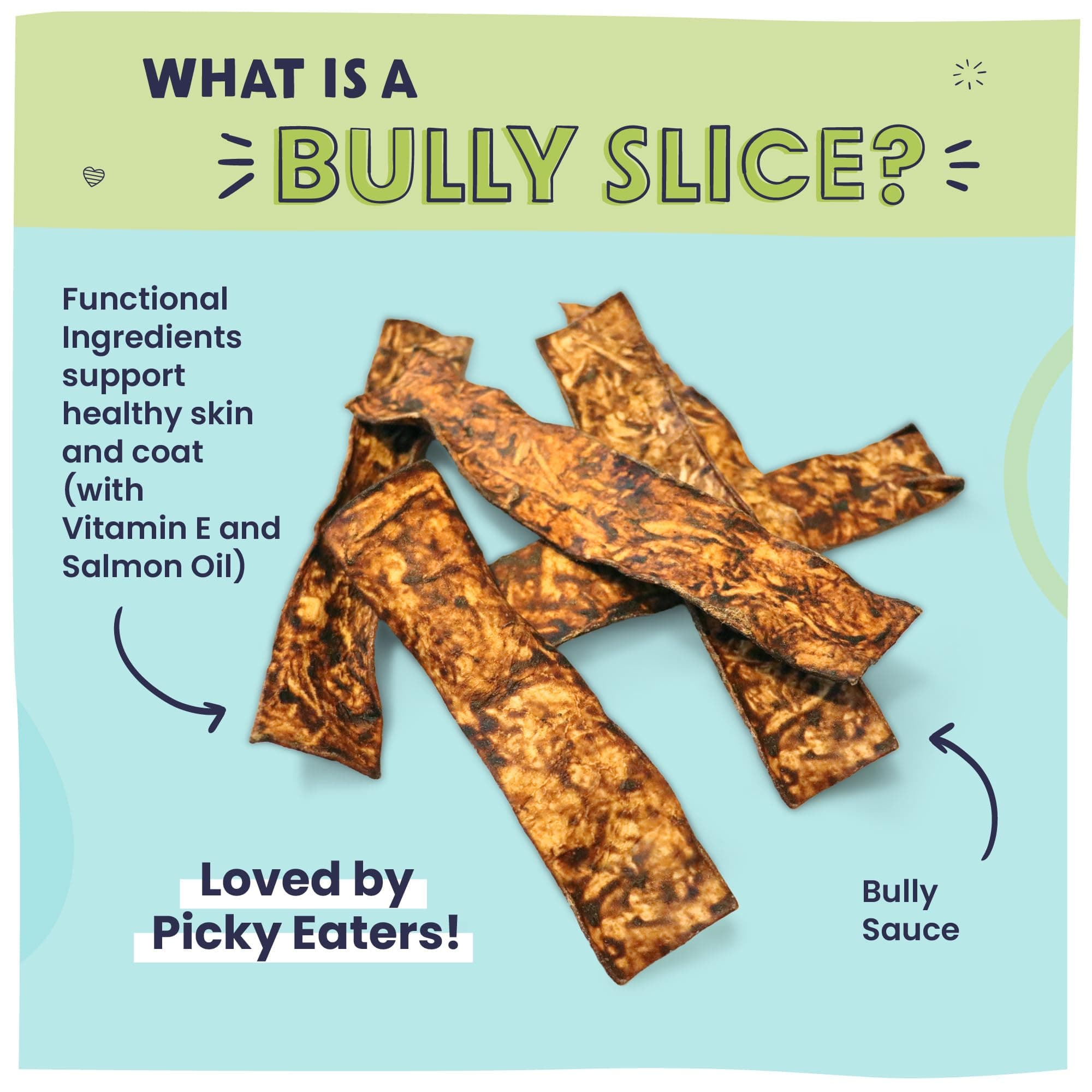 Pawstruck Bully Slices Premium Rawhide Chew Sticks, Beef Flavor - Low Fat, High - Thumbnail 4