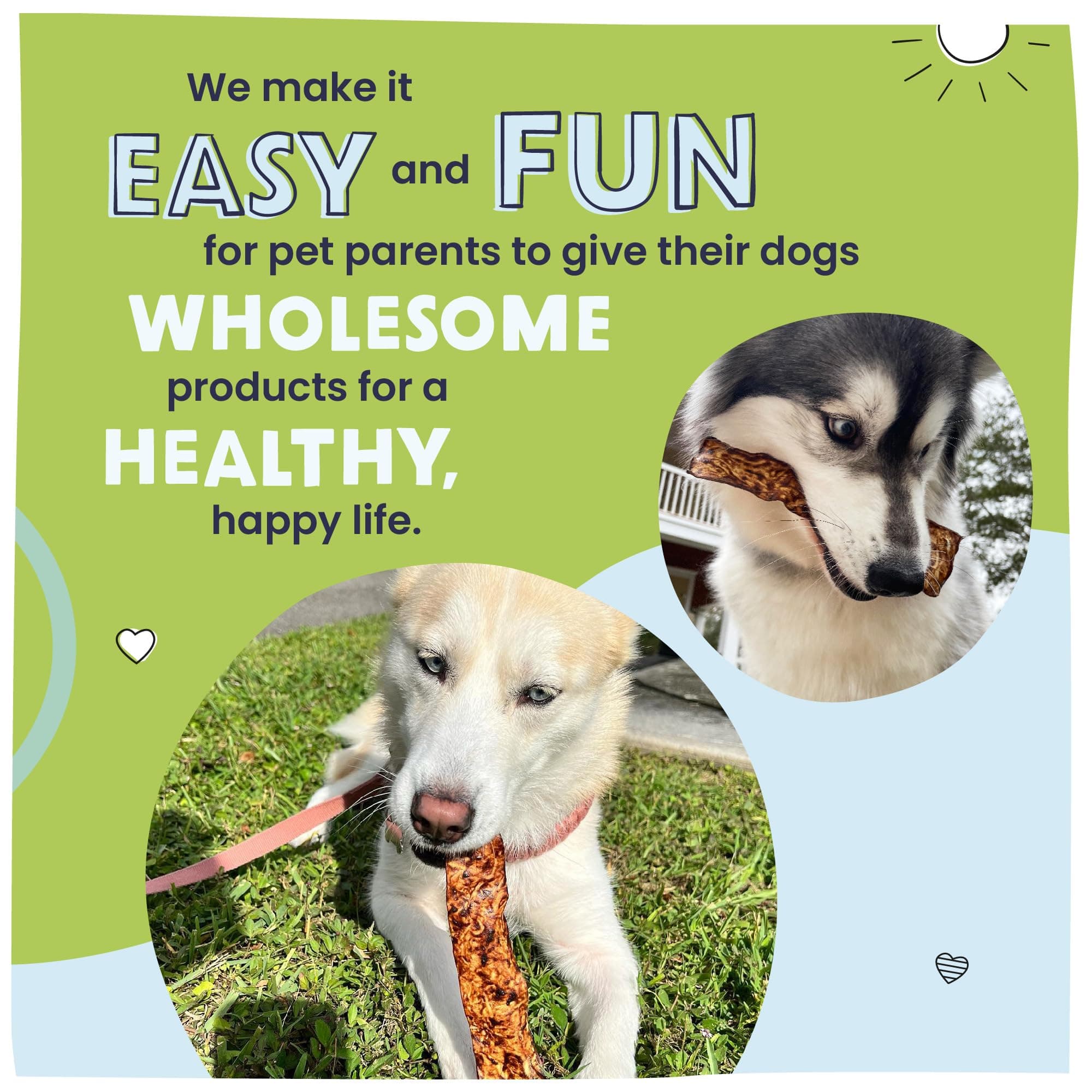 Pawstruck Bully Slices Premium Rawhide Chew Sticks, Beef Flavor - Low Fat, High - Thumbnail 6