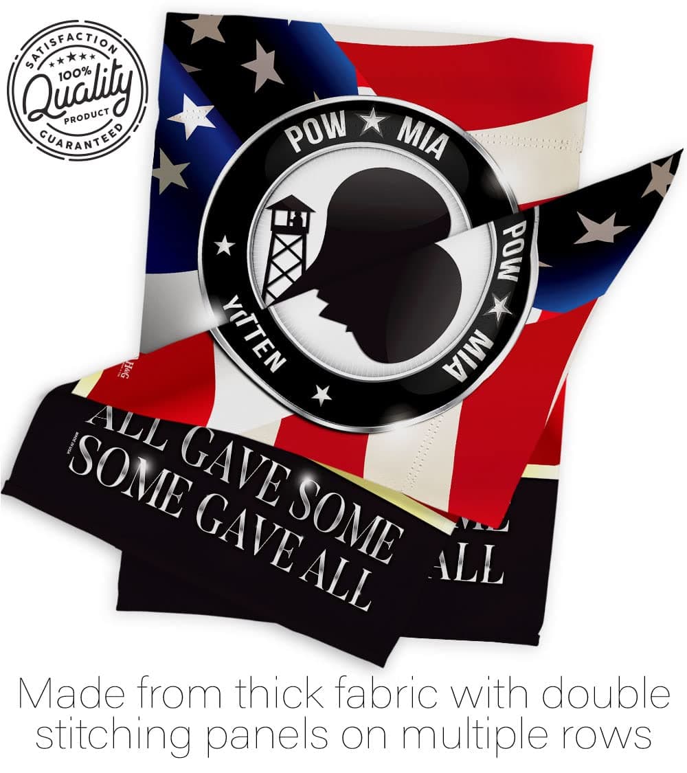 Not Forgotten POW MIA Garden Flag - Armed Forces Vietnam WarUnited State America - Thumbnail 7