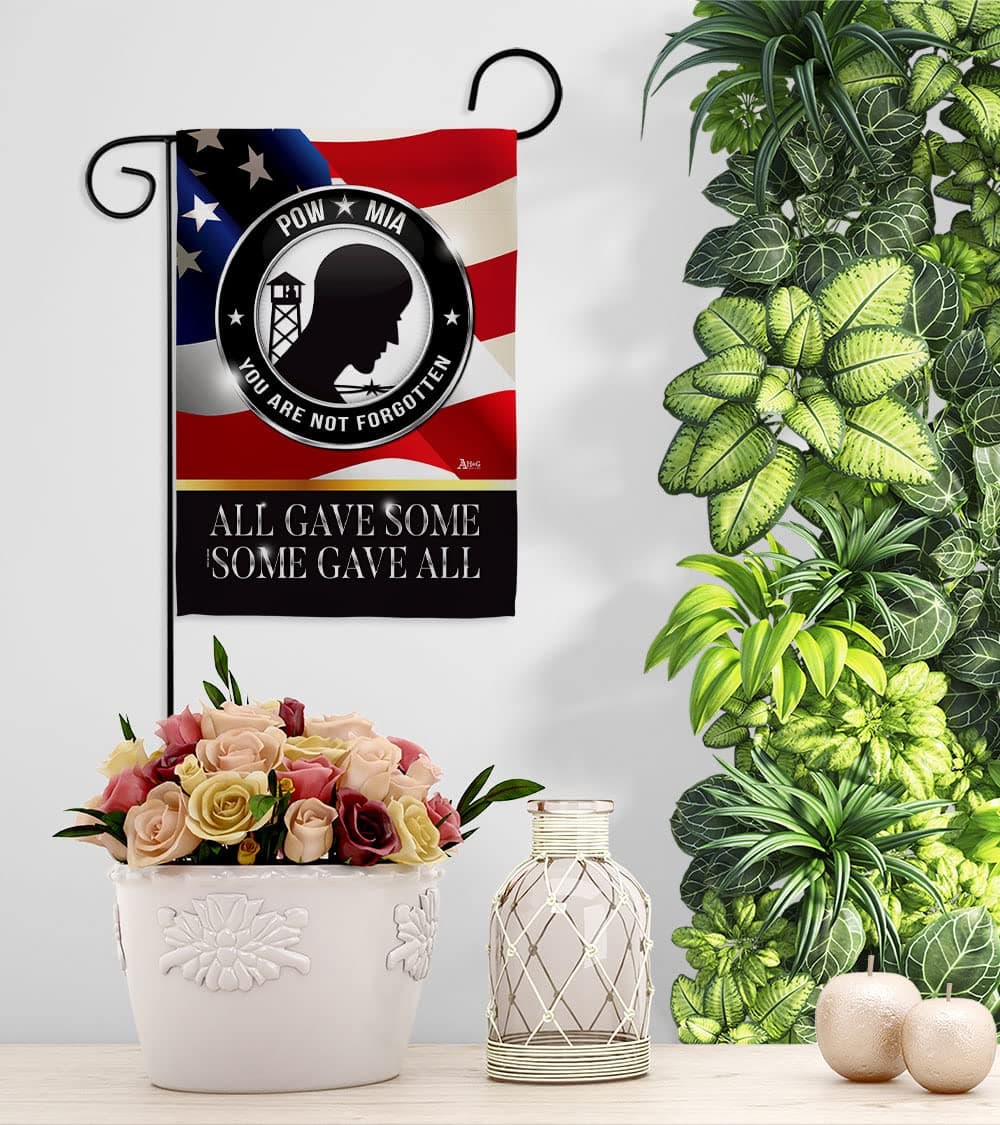 Not Forgotten POW MIA Garden Flag - Armed Forces Vietnam WarUnited State America - Thumbnail 9