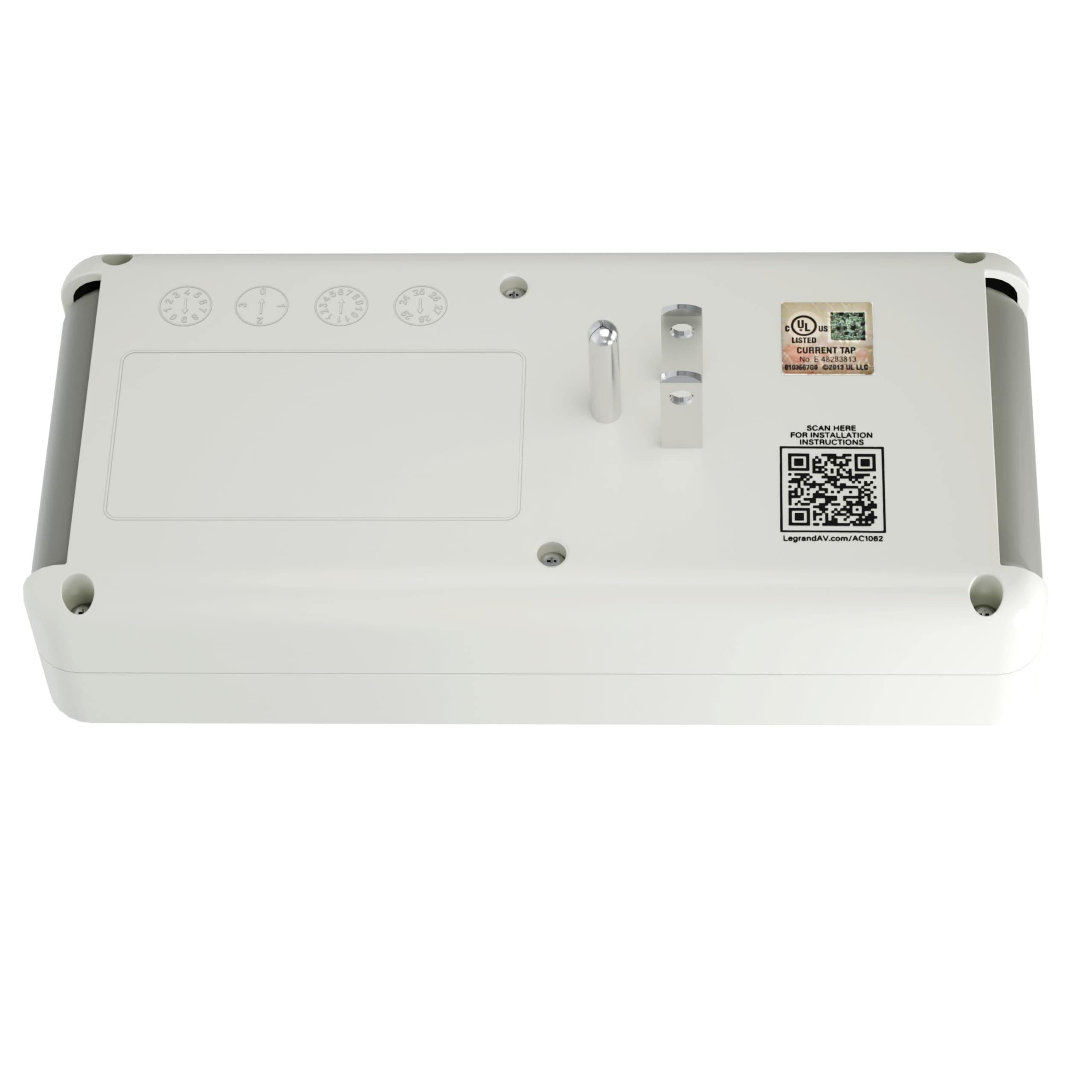 On-Q 6 Outlet Enclosure Surge Protector with One USB-A and One USB-C - Thumbnail 3