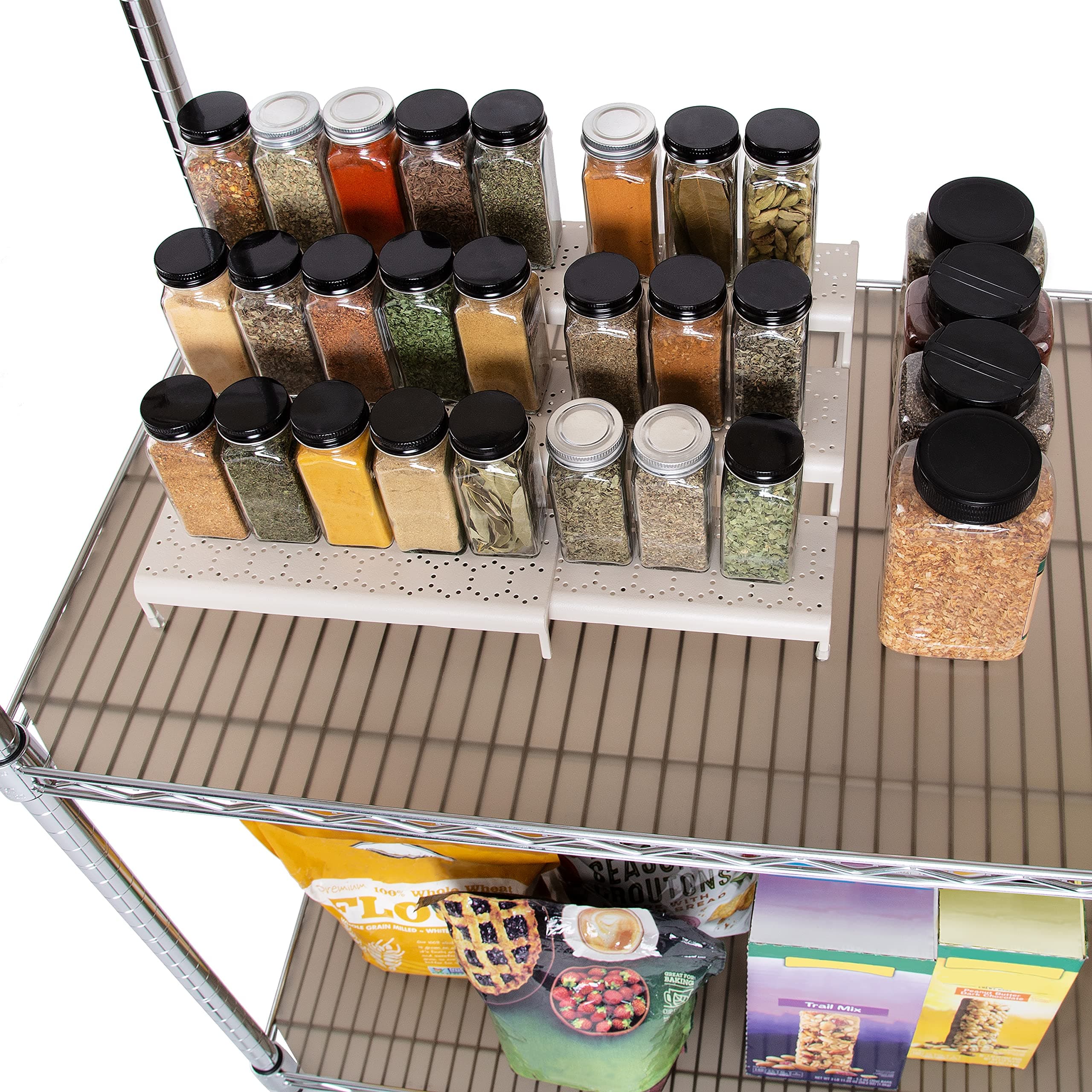 Seville Classics Heavy Duty Fitted Wire Shelf Liners Protector Mat Non Adhesive - Thumbnail 6