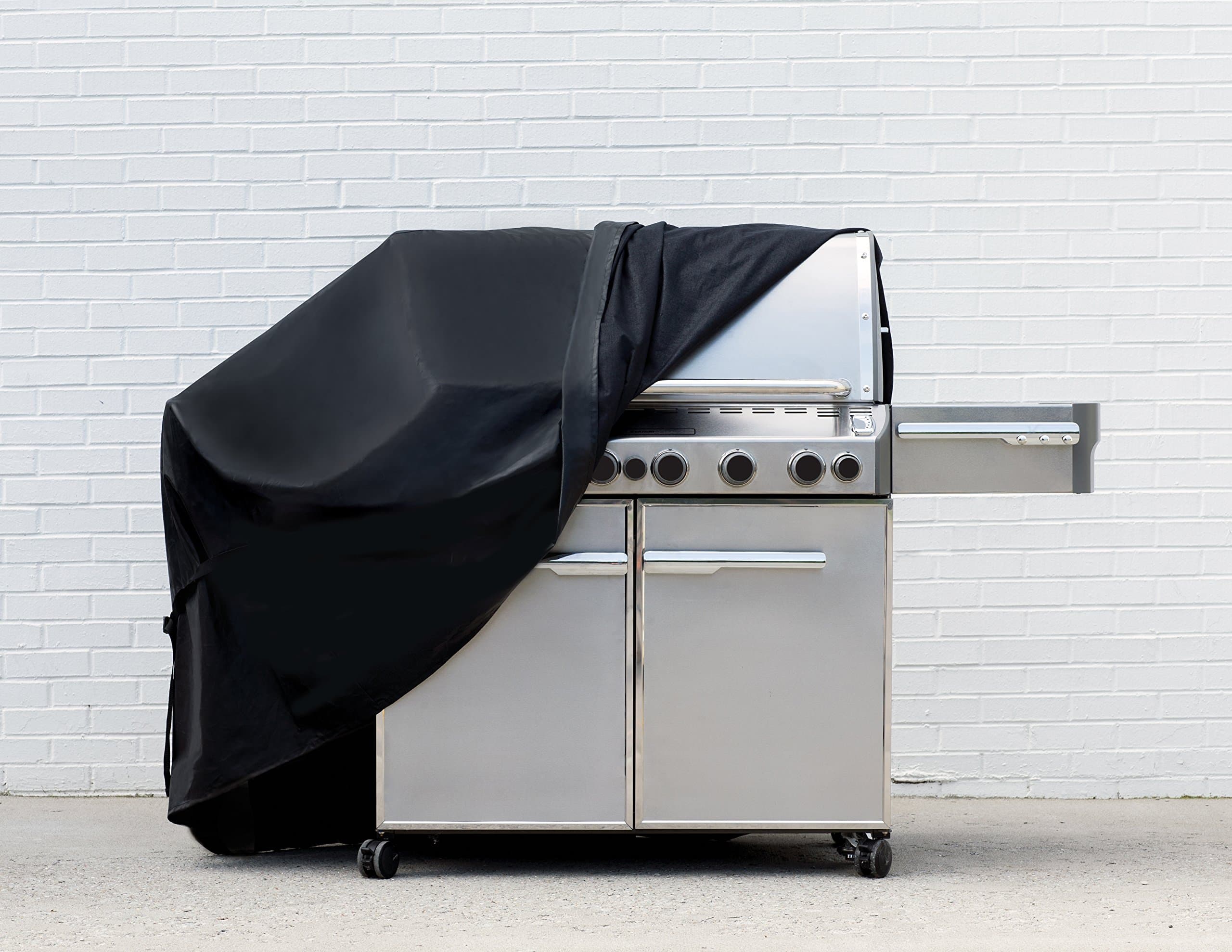 Protective Covers Weatherproof Outdoor Grill Cover, Large, Black - Thumbnail 2