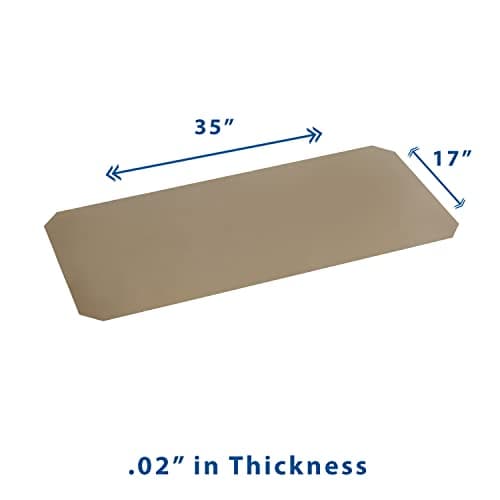 Seville Classics Heavy Duty Fitted Wire Shelf Liners Protector Mat Non Adhesive - Thumbnail 2