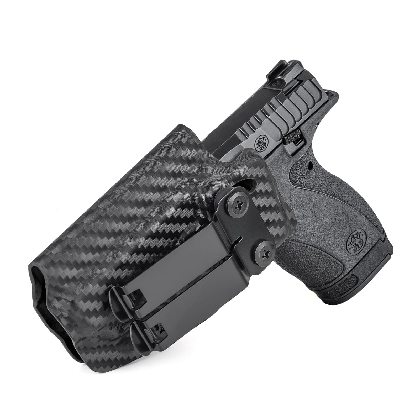 Holster IWB Kydex Fit: Smith & Wesson M&P Bodyguard 380 Pistol, Inside Waistband - Thumbnail 4