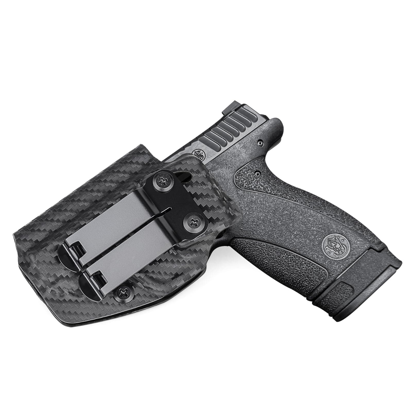 Holster IWB Kydex Fit: Smith & Wesson M&P Bodyguard 380 Pistol, Inside Waistband - Thumbnail 5