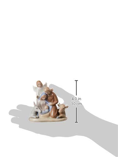 Cosmos Gifts 10520 Mini Holy Family with Angel Figurine, 3-3/4-Inch - Thumbnail 2