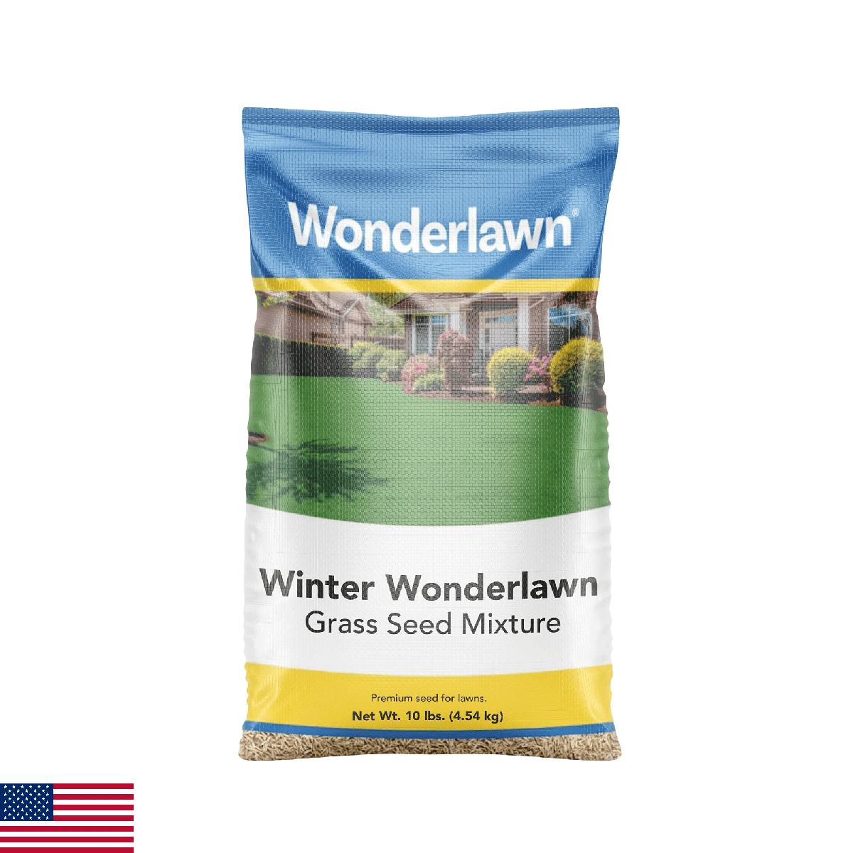 BARENBRUG USA 24049 Winter Wonderlawn Grass Seed, 10 lb - Image 1