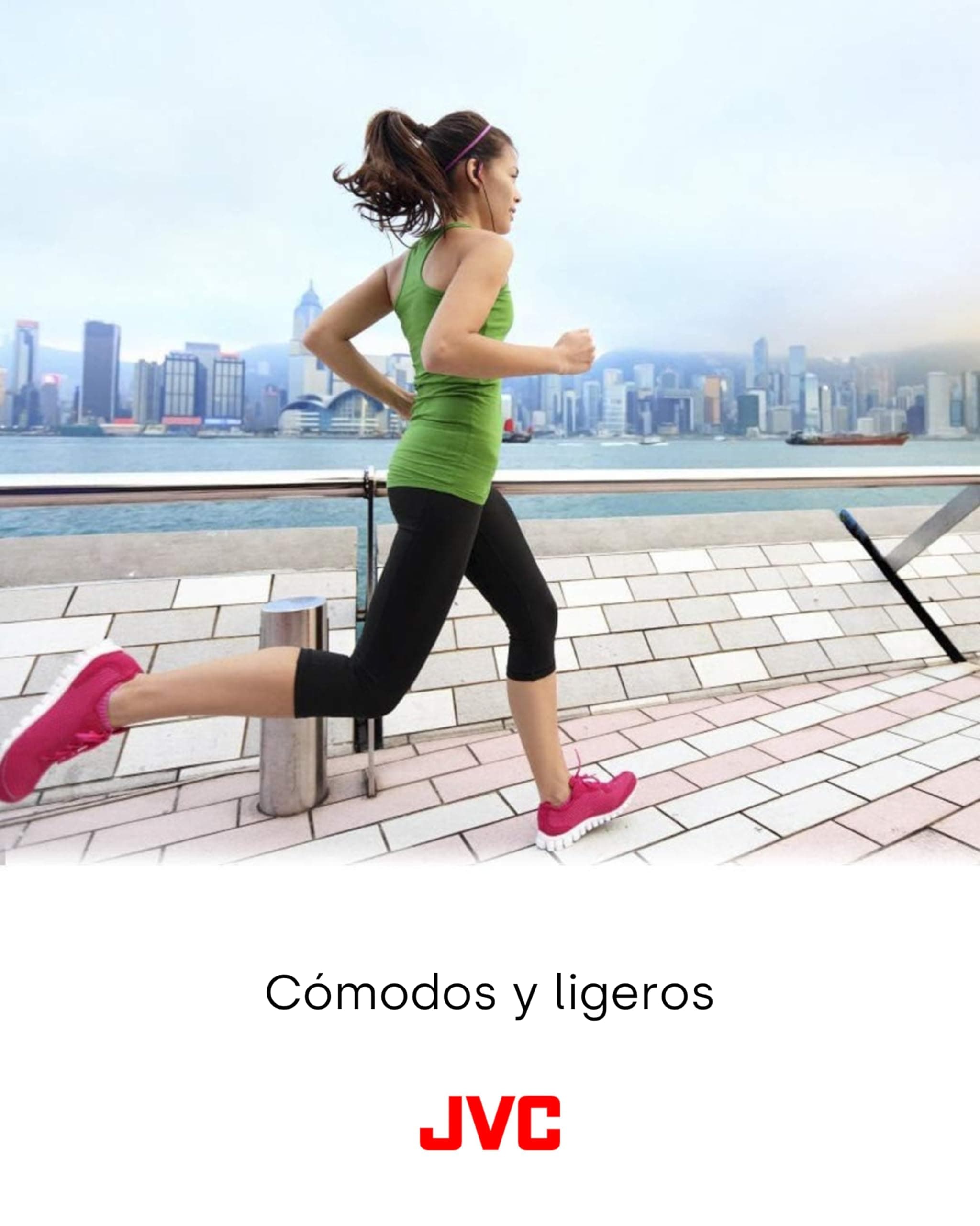 JVC, HA-EB75-AN-U Adjustable Sport Clip Earphones (Blue) - Thumbnail 7