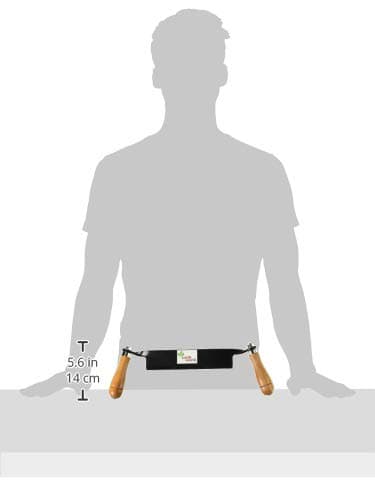 1946 Earth Worth | Straight Draw Shave Tool | 8 Inch | Black,83-DT5223 - Thumbnail 9