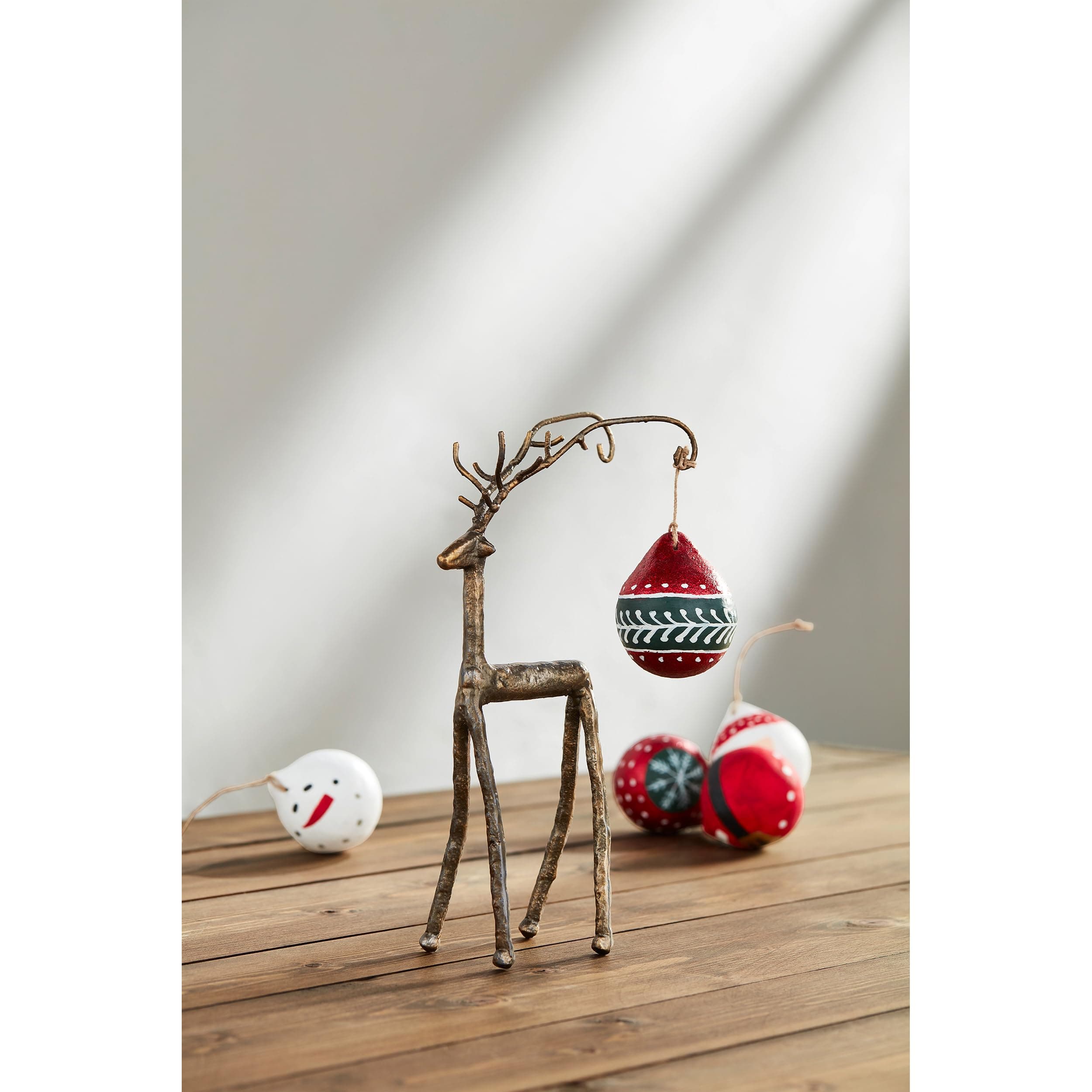 Mud Pie Deer Ornament Stand; 11" x 4 3/4" - Thumbnail 2