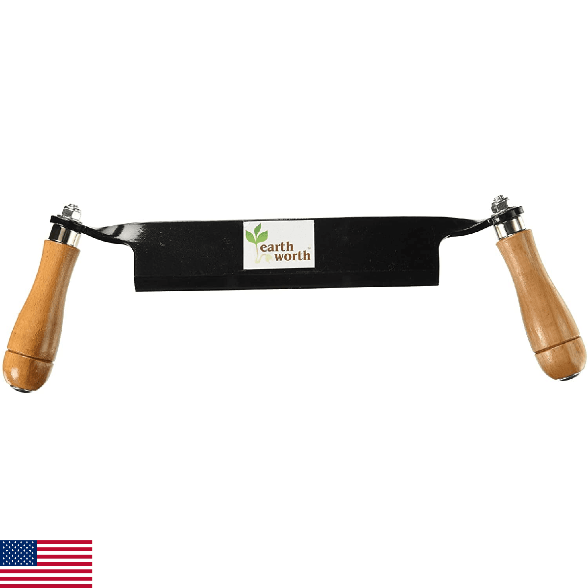 1946 Earth Worth | Straight Draw Shave Tool | 8 Inch | Black,83-DT5223 - Image 1