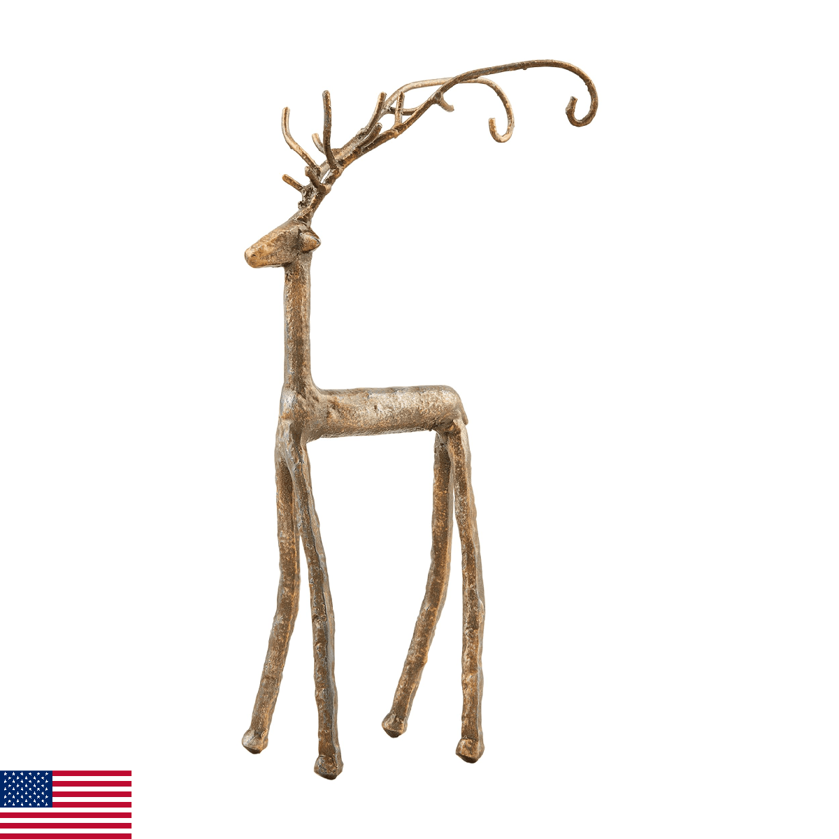 Mud Pie Deer Ornament Stand; 11" x 4 3/4" - Image 1