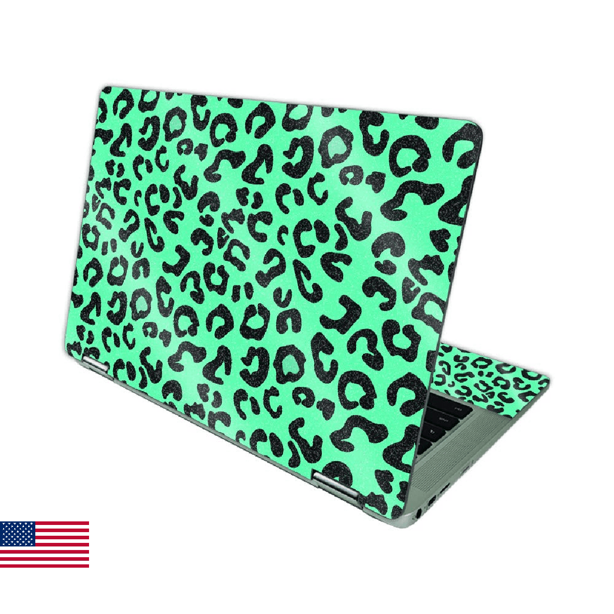 MightySkins Glossy Glitter Skin Compatible With HP Chromebook x360 14 (2021) - T - Image 1