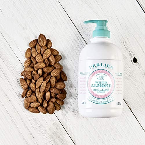 Perlier White Almond Shower & Bath Cream - Nourishing & Soothing Luxury Bath Cre - Thumbnail 9
