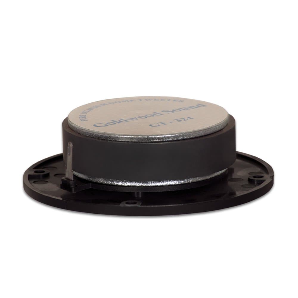 Goldwood Sound 120 Watts 8ohm Titanium Dome Speaker Tweeter Black (GT-324) - Thumbnail 4