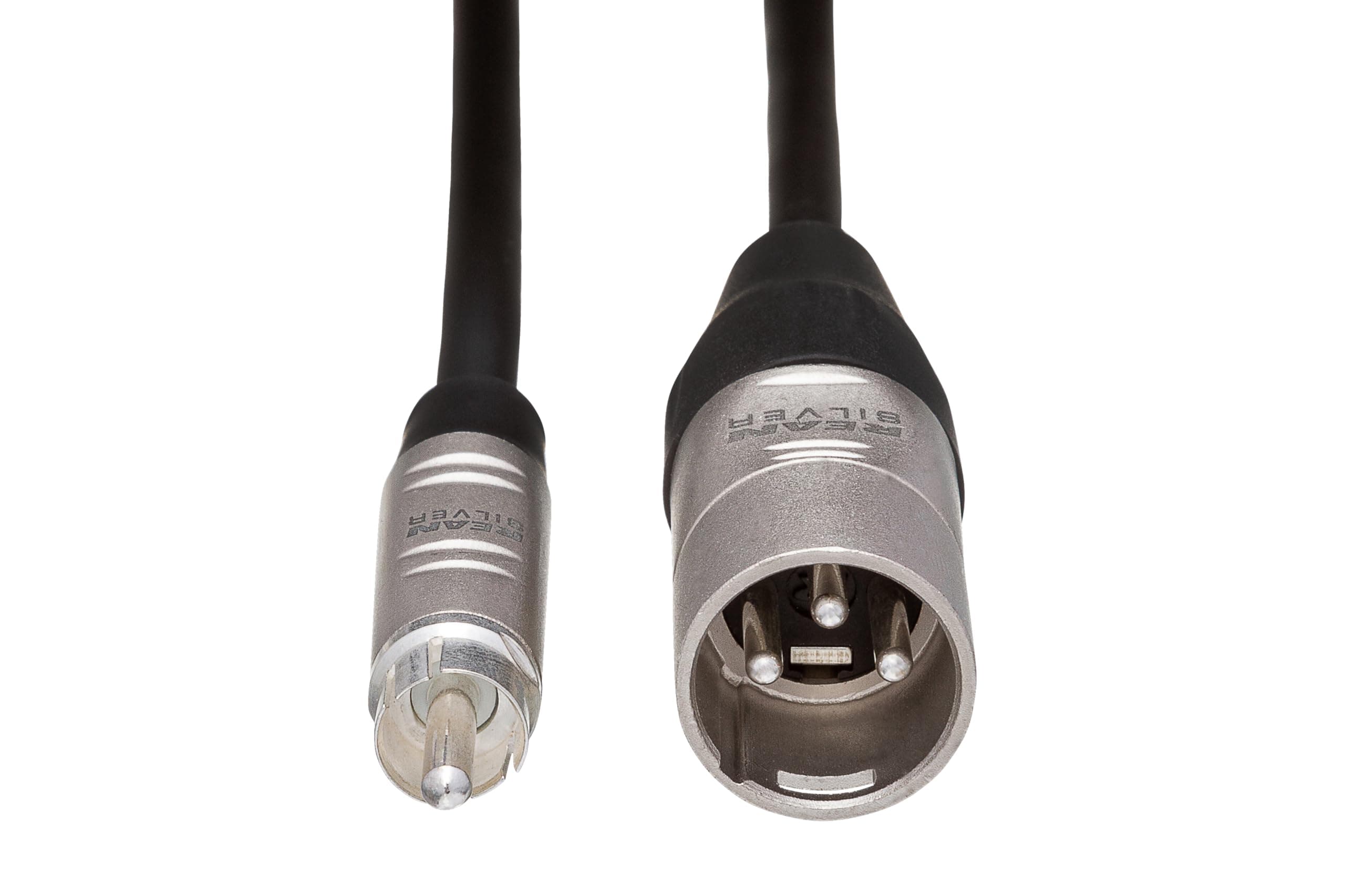 Hosa HRX-020 Pro Unbalanced Interconnect, REAN RCA to XLR3M, 20 Feet - Thumbnail 2