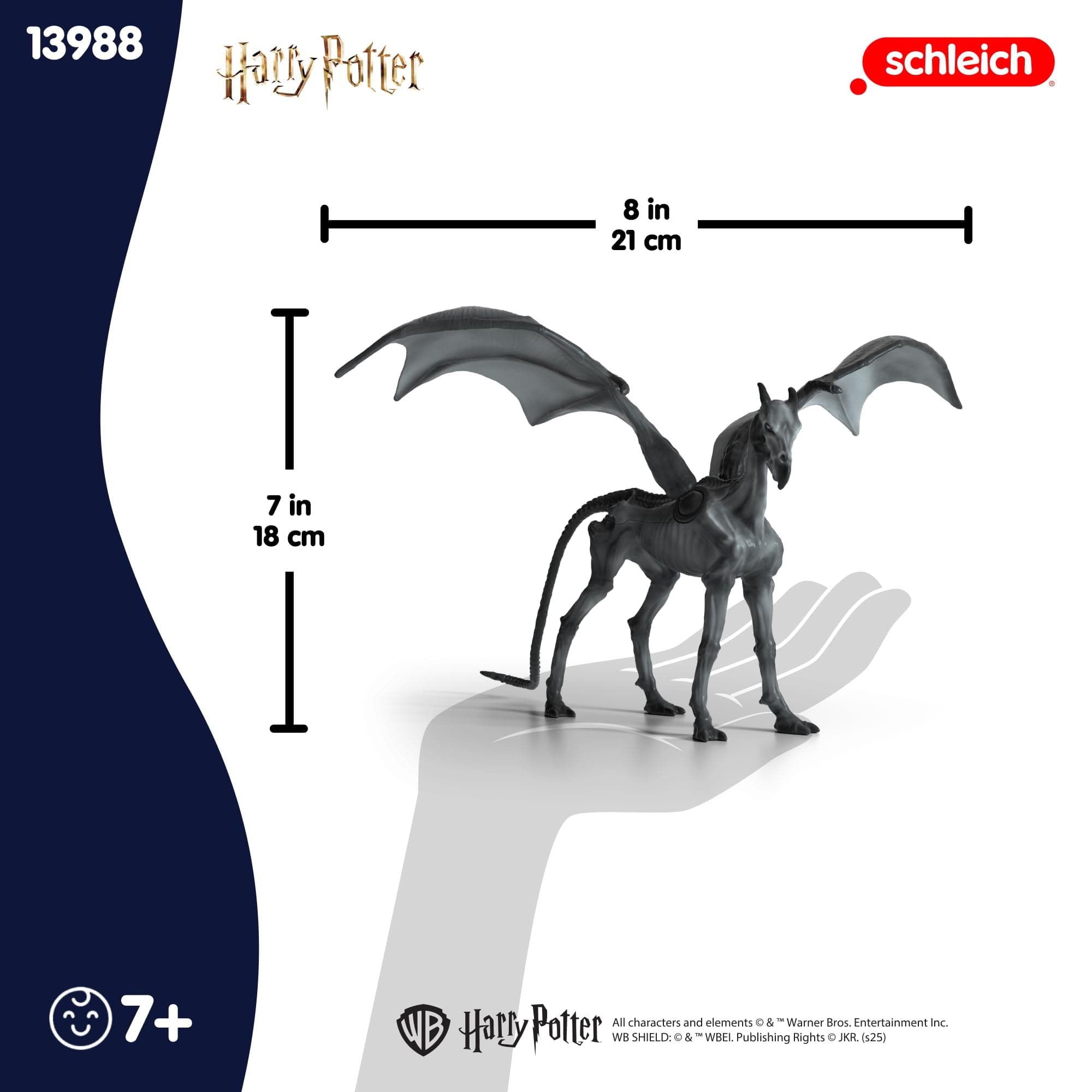 Schleich Harry Potter - 8" Thestral Figurine - Harry Potter Halloween Decoration - Thumbnail 7
